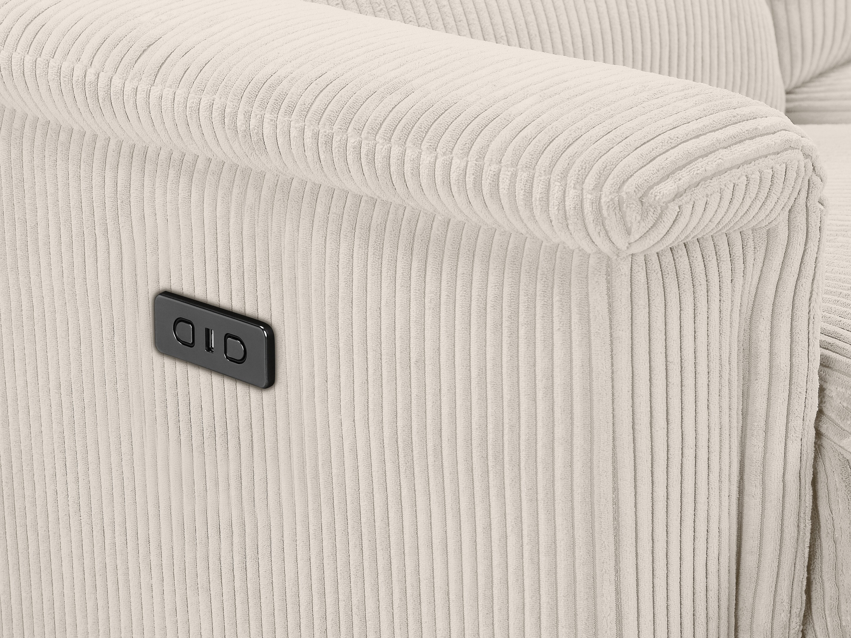 Sofa recliner Evamare 103 (Cream)