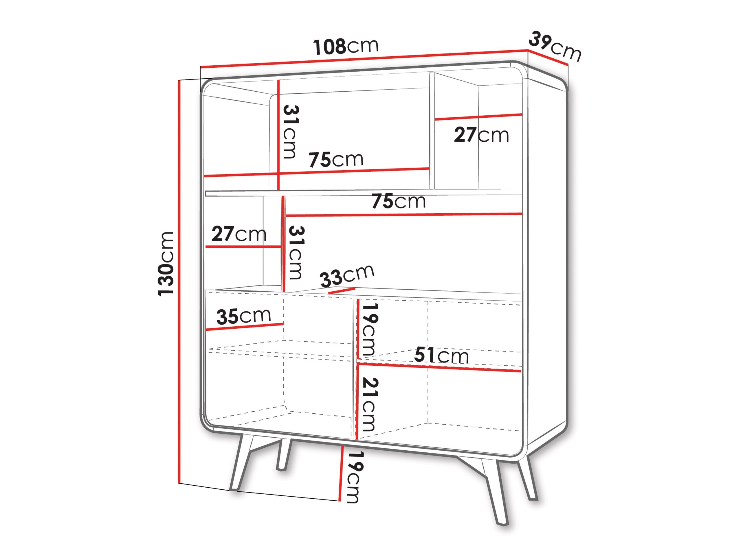 Bookcase SG4559
