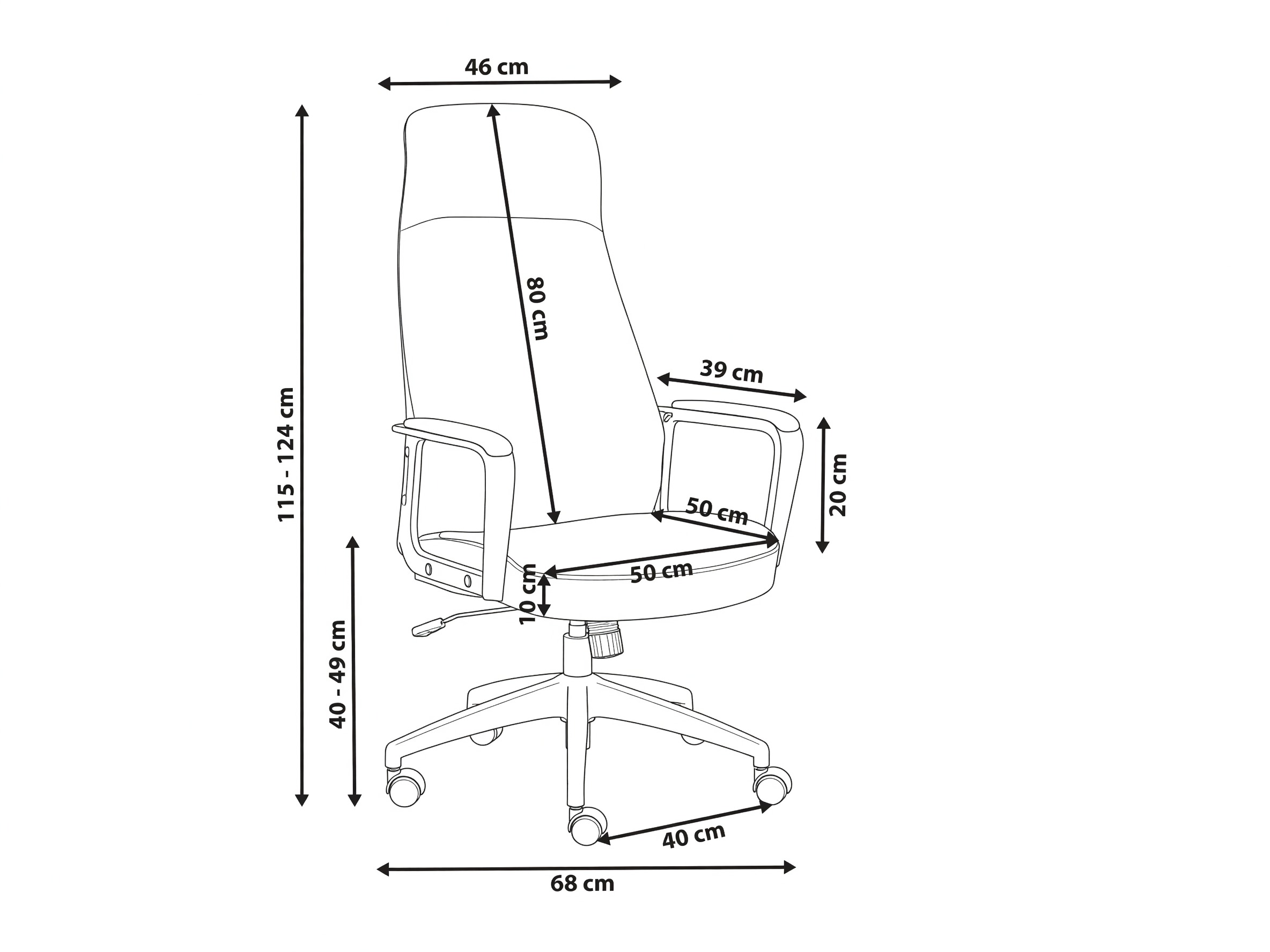 Office chair Berwyn 3335