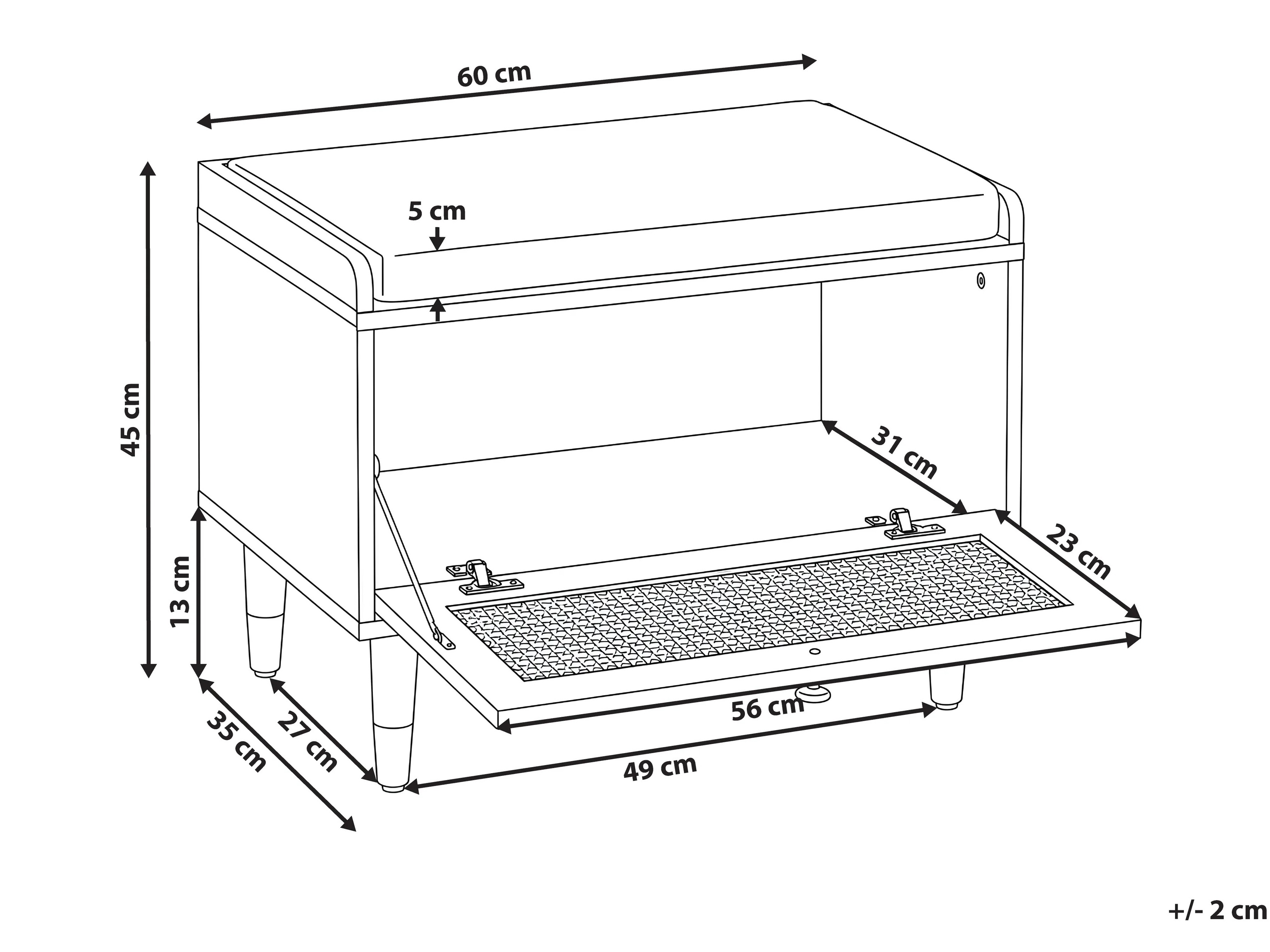 Shoe cabinet Berwyn 3336