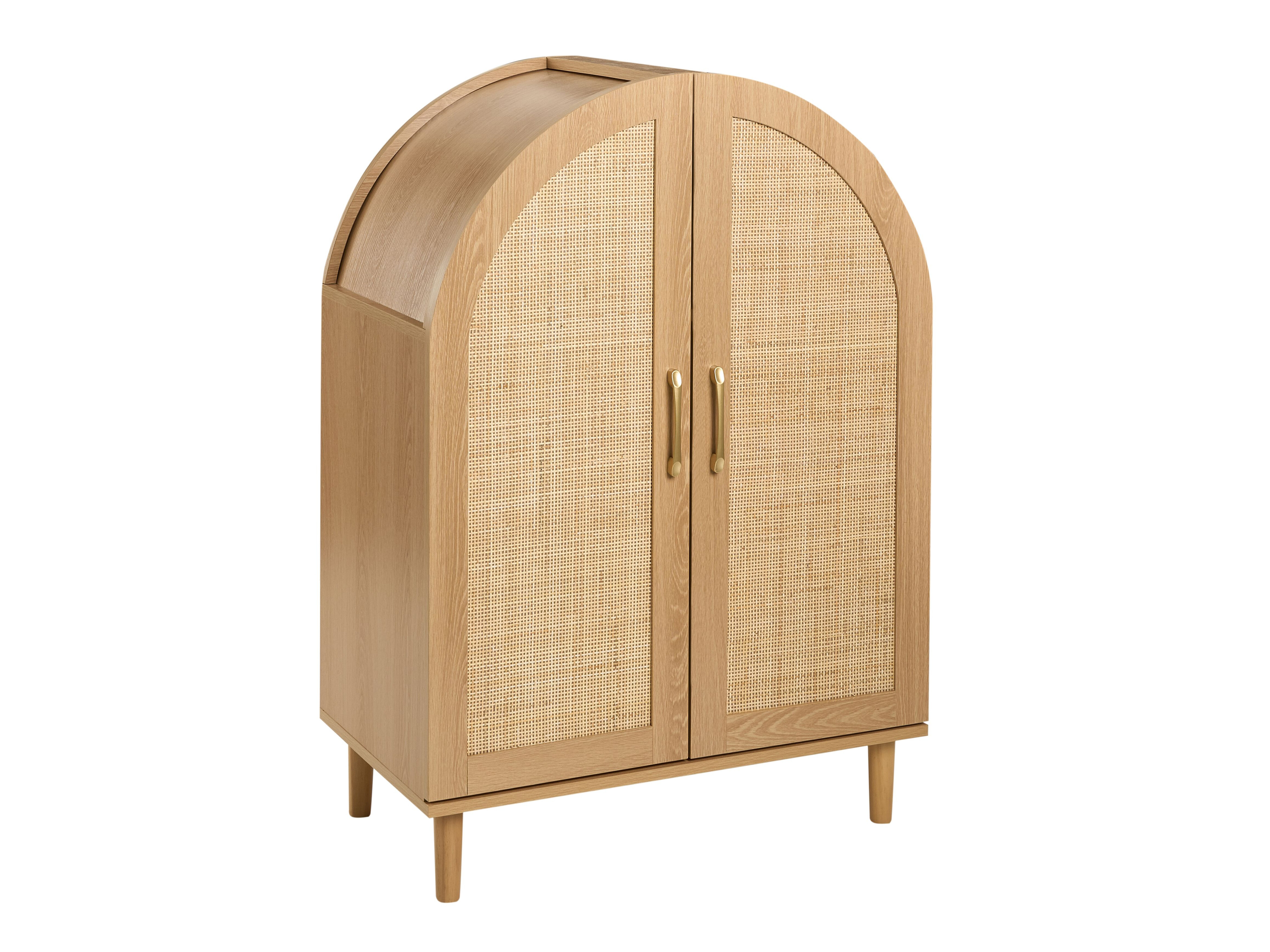 Sideboard Berwyn 3354 (Light brown + Rattan pattern)