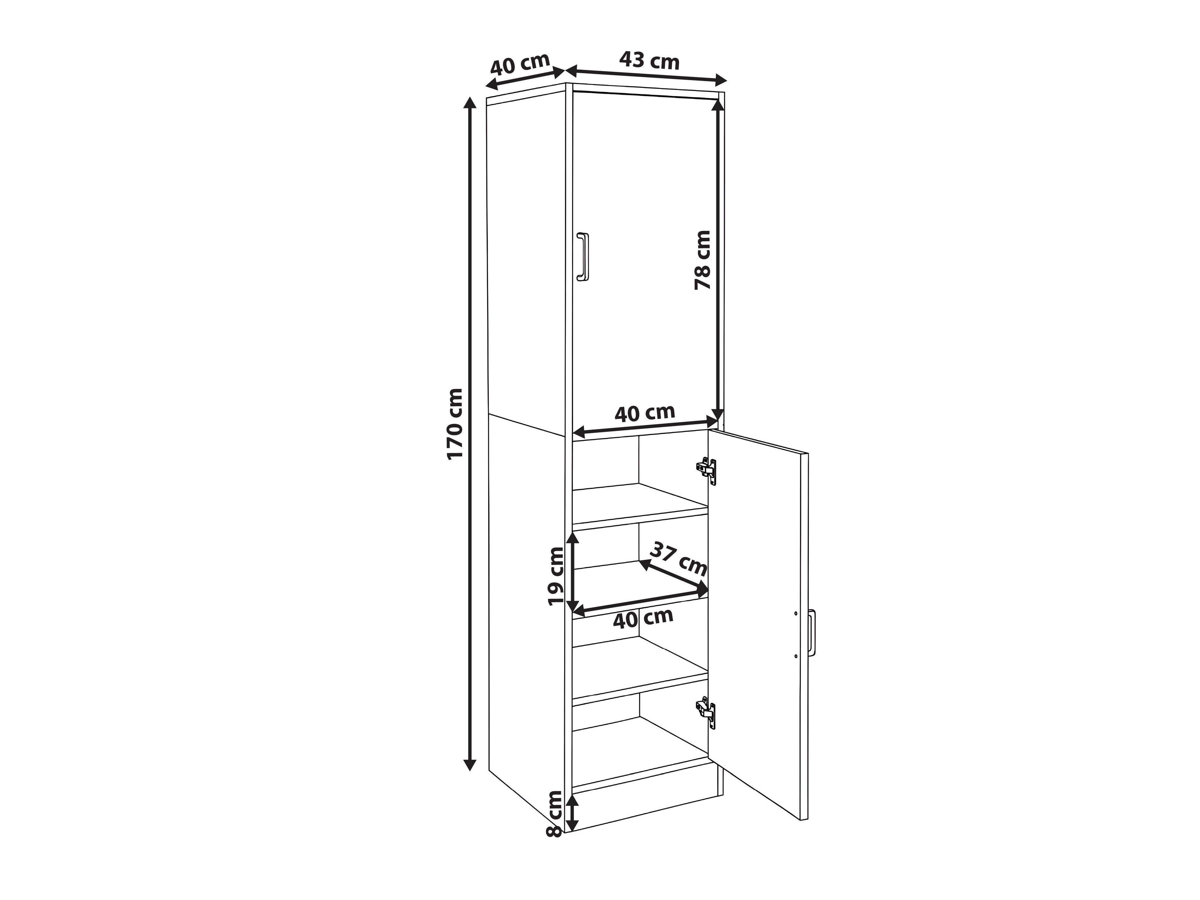 Bookcase Berwyn 3365