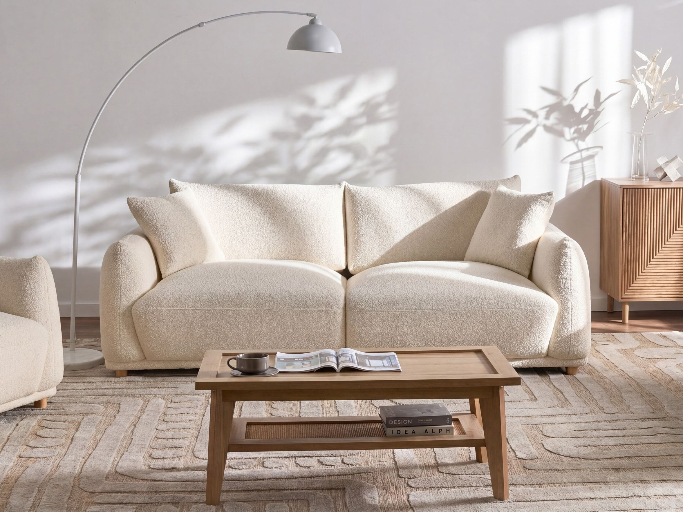Sofa Berwyn 3376 (Cream)