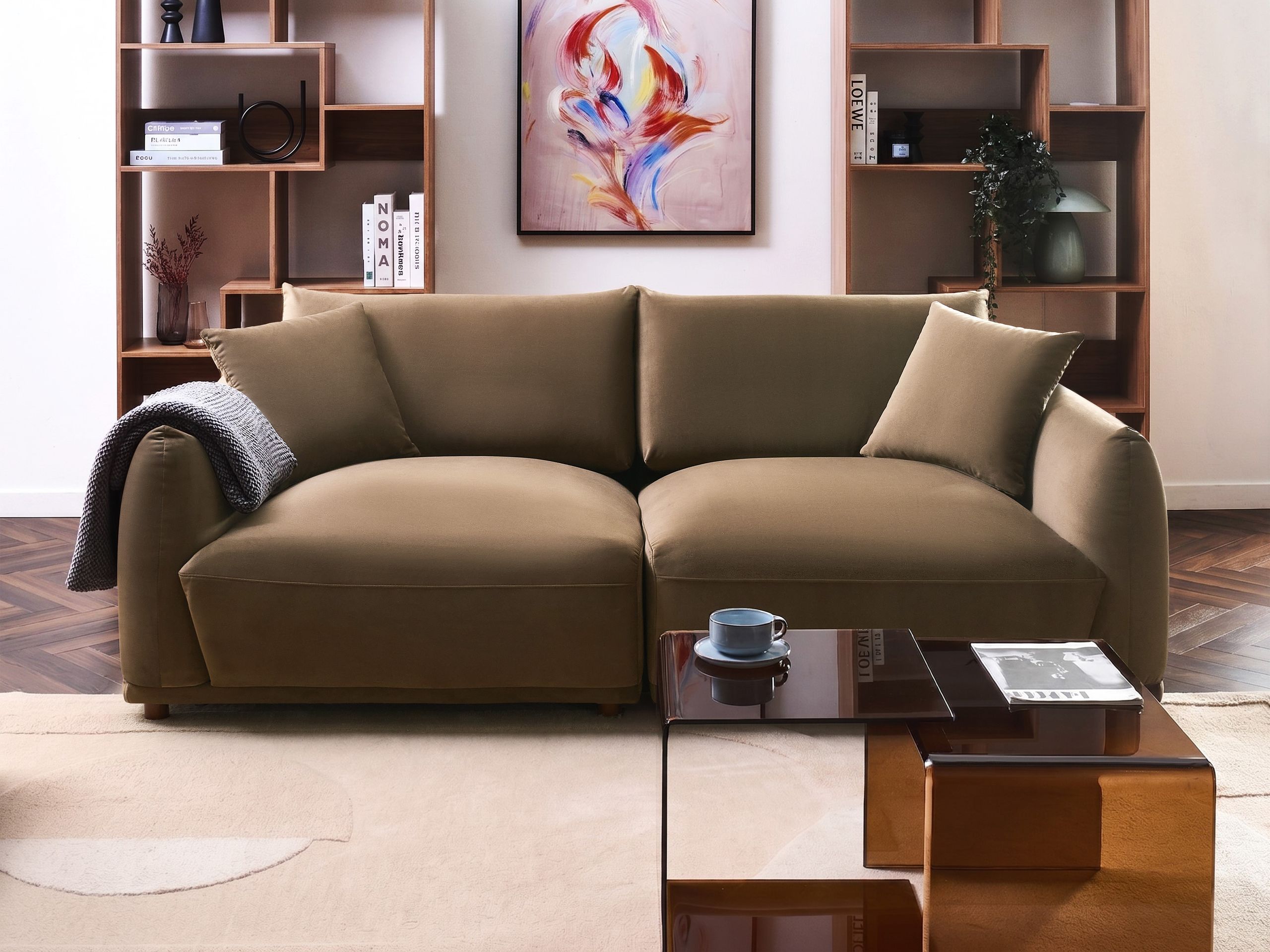Sofa Berwyn 3377 (Brown)