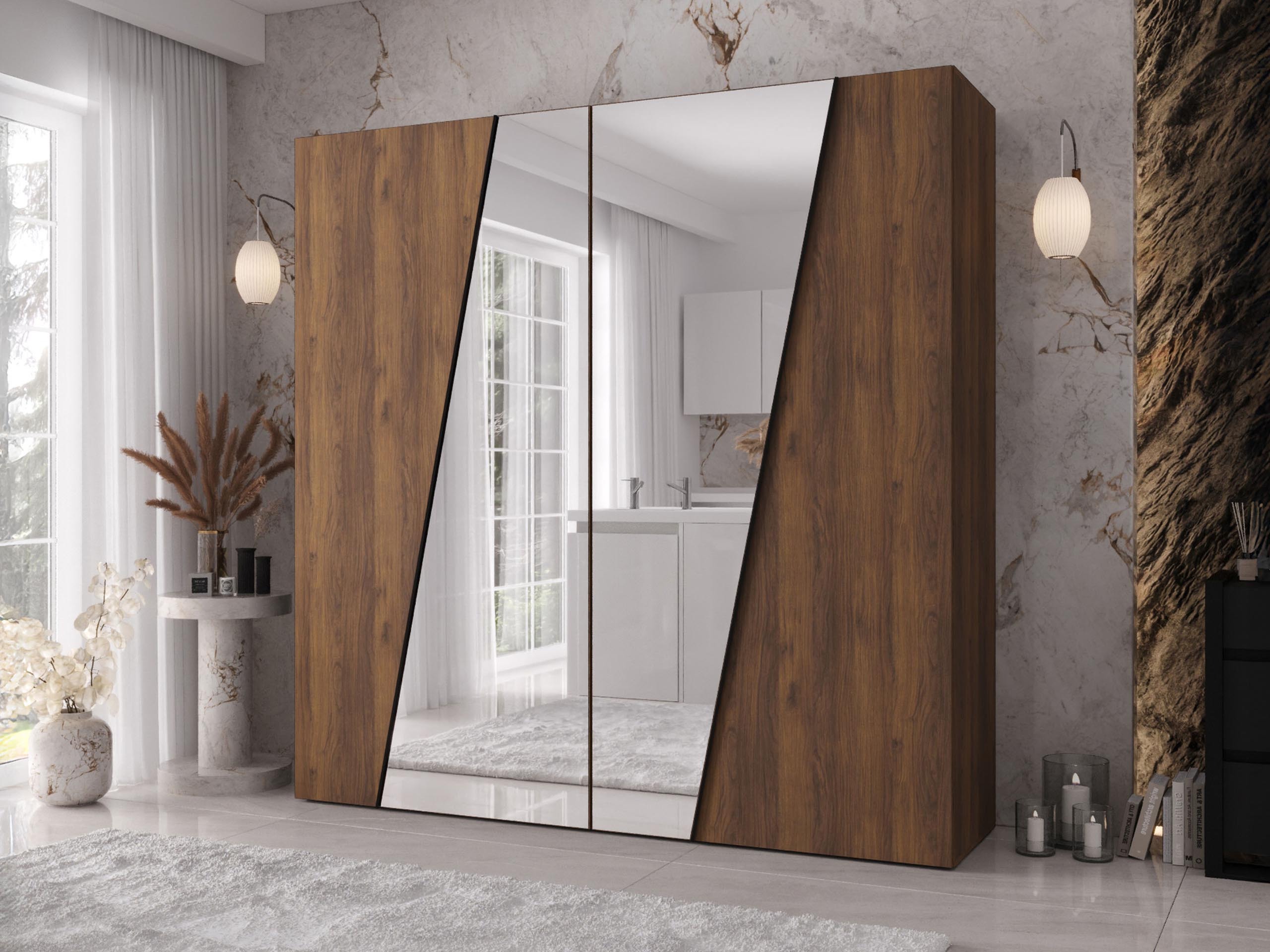 Wardrobe Hartford 635 (Walnut)