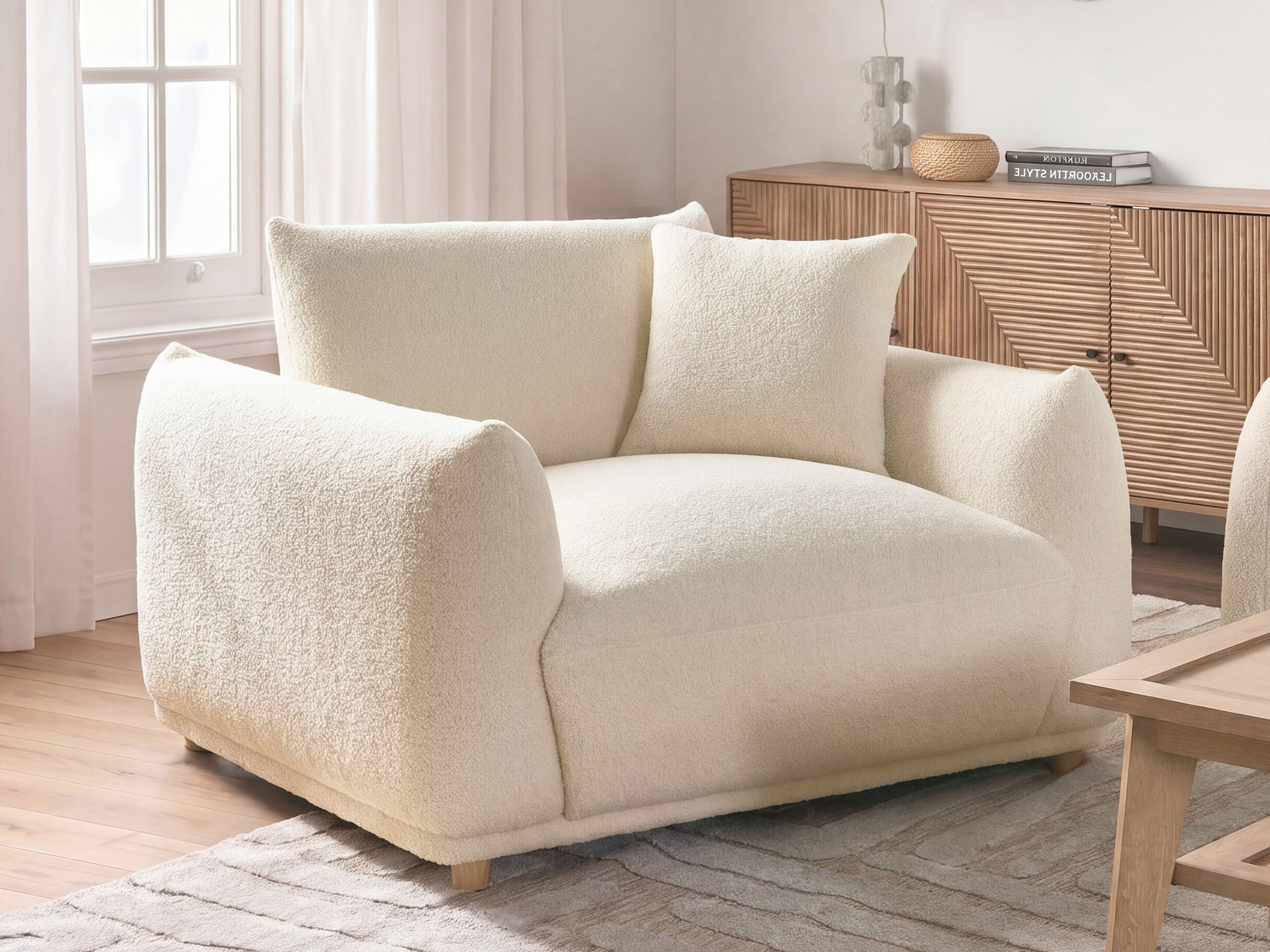 Armchair Berwyn 3378 (Cream)