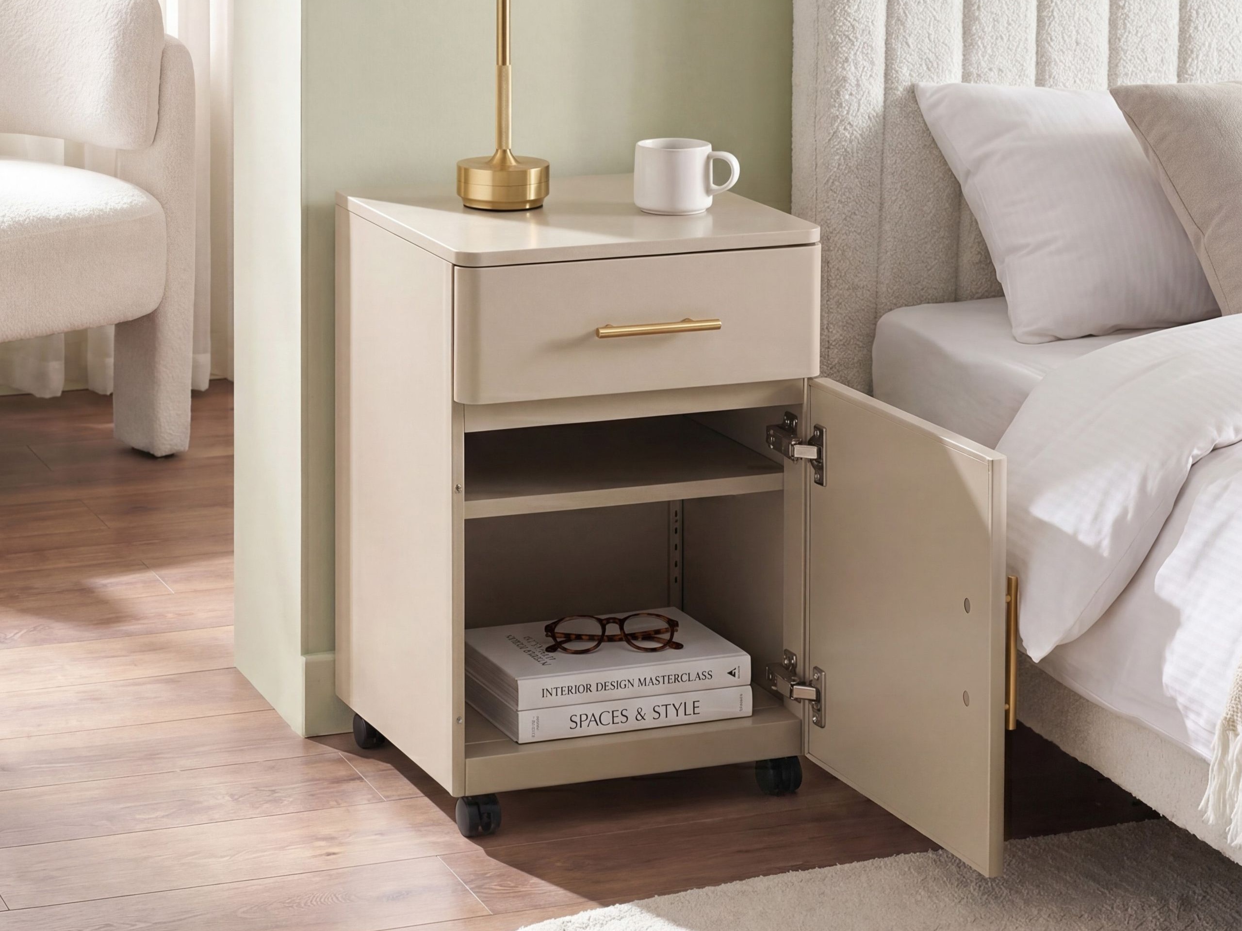 Bedside table Elborli 100