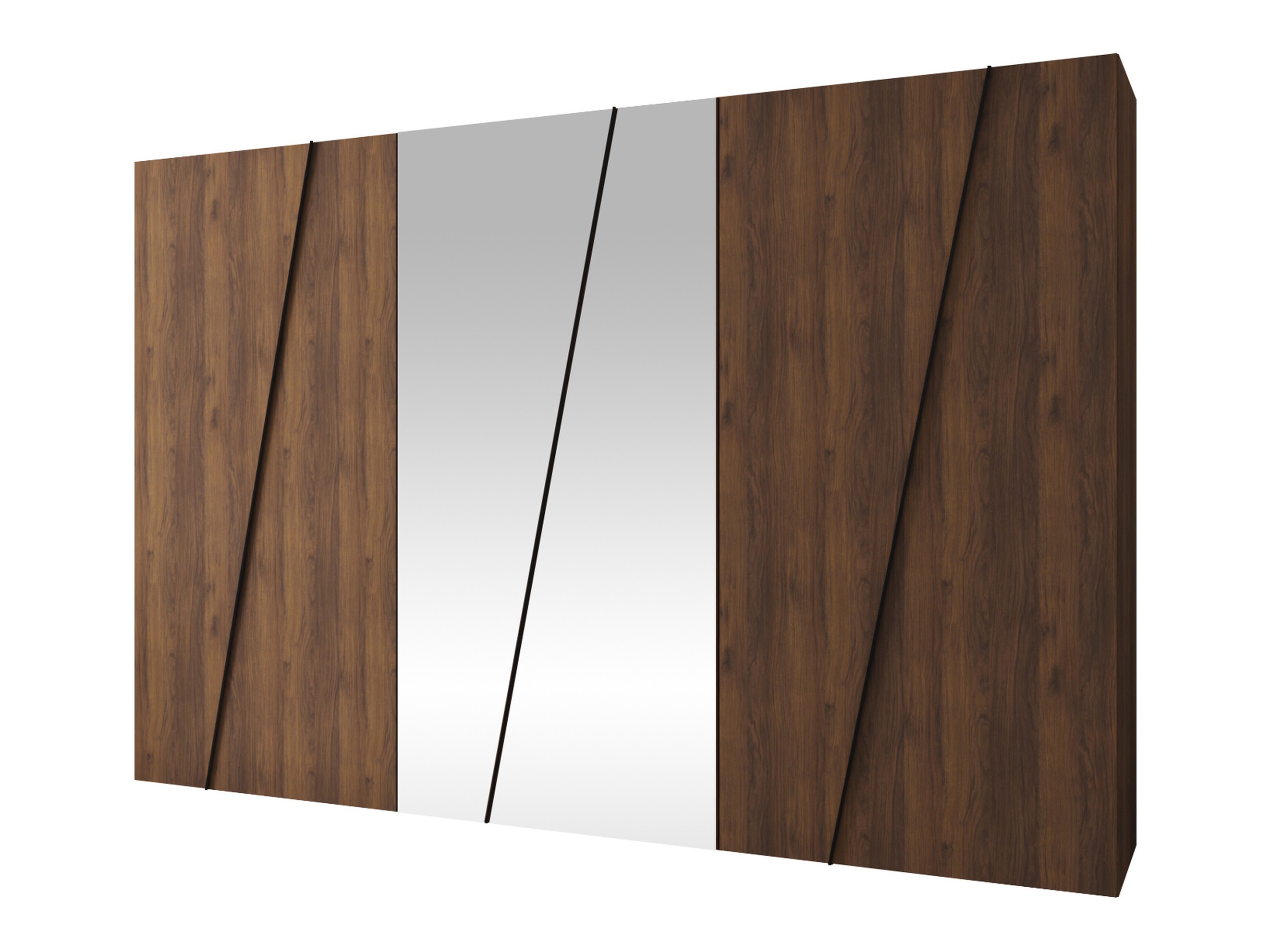 Wardrobe Hartford 642 (Walnut)