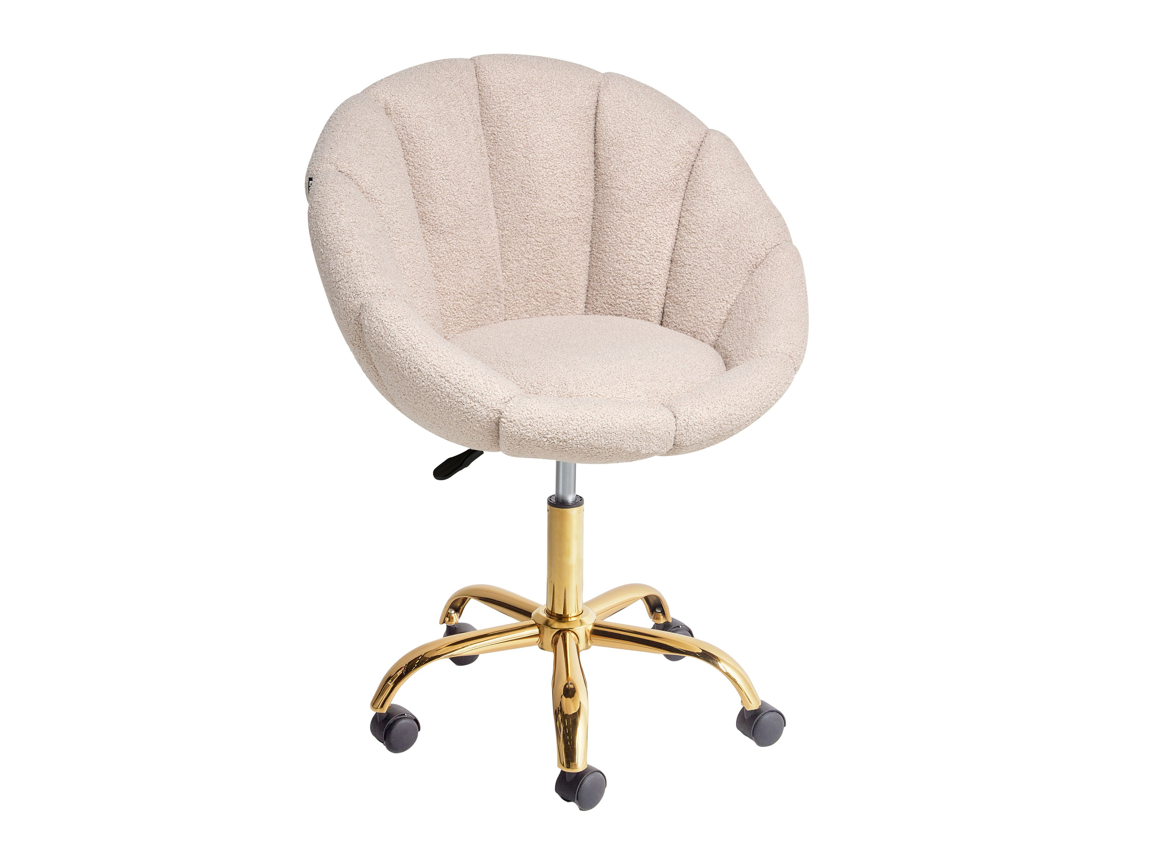 Office chair Berwyn 3384 (Beige + Golden)