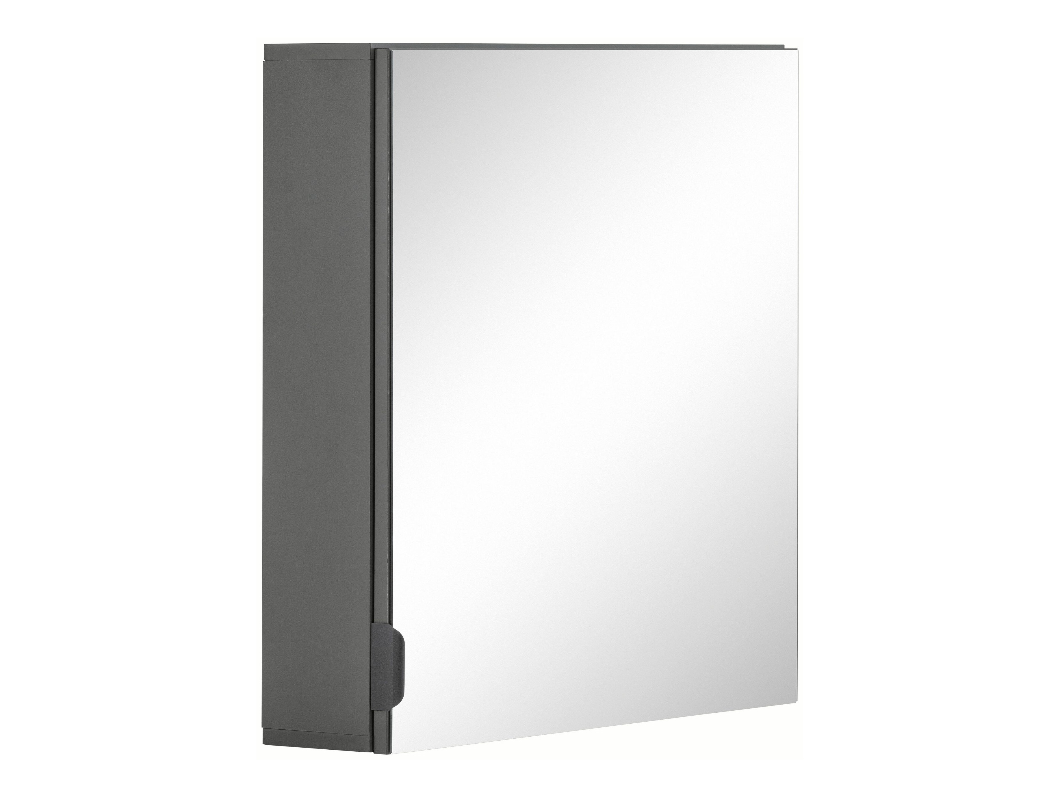 Ντουλάπι μπάνιου με καθρέφτη Tivcore 102 (Γκρι)