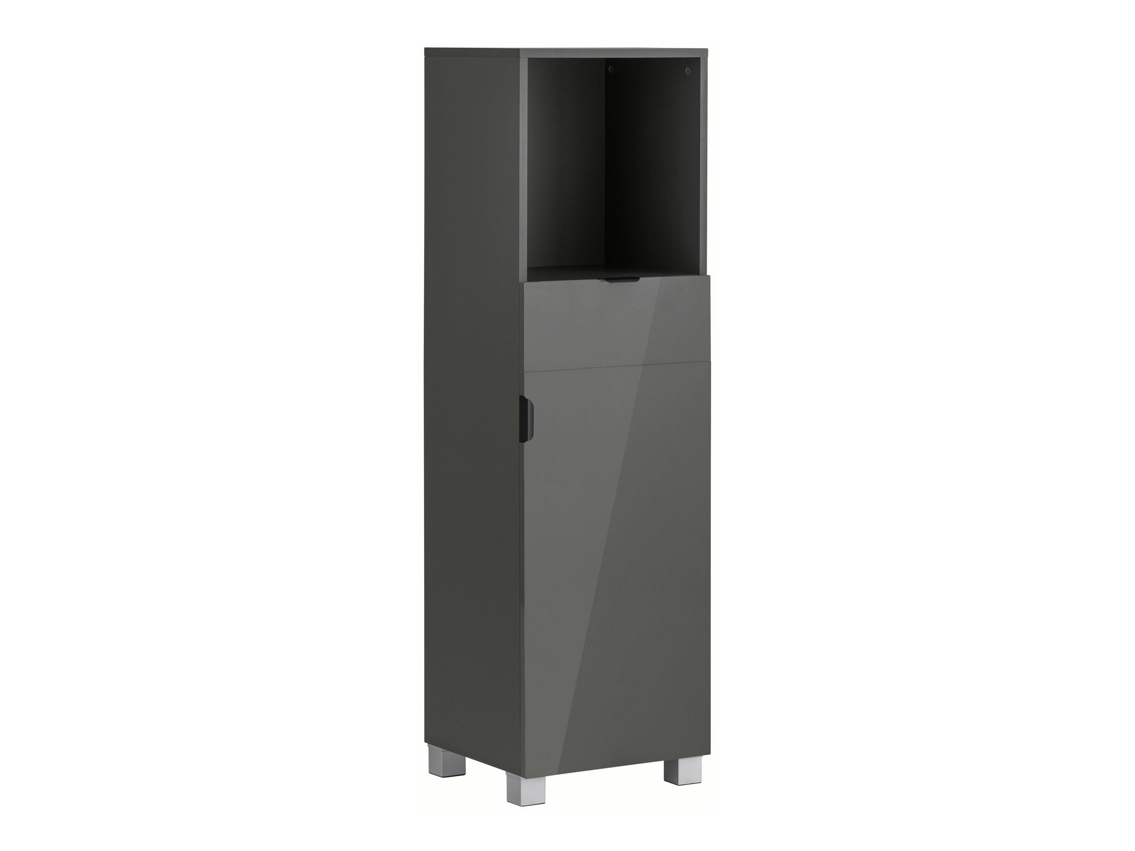 Όρθιο ντουλάπι μπάνιου Tivcore 103 (Γκρι)