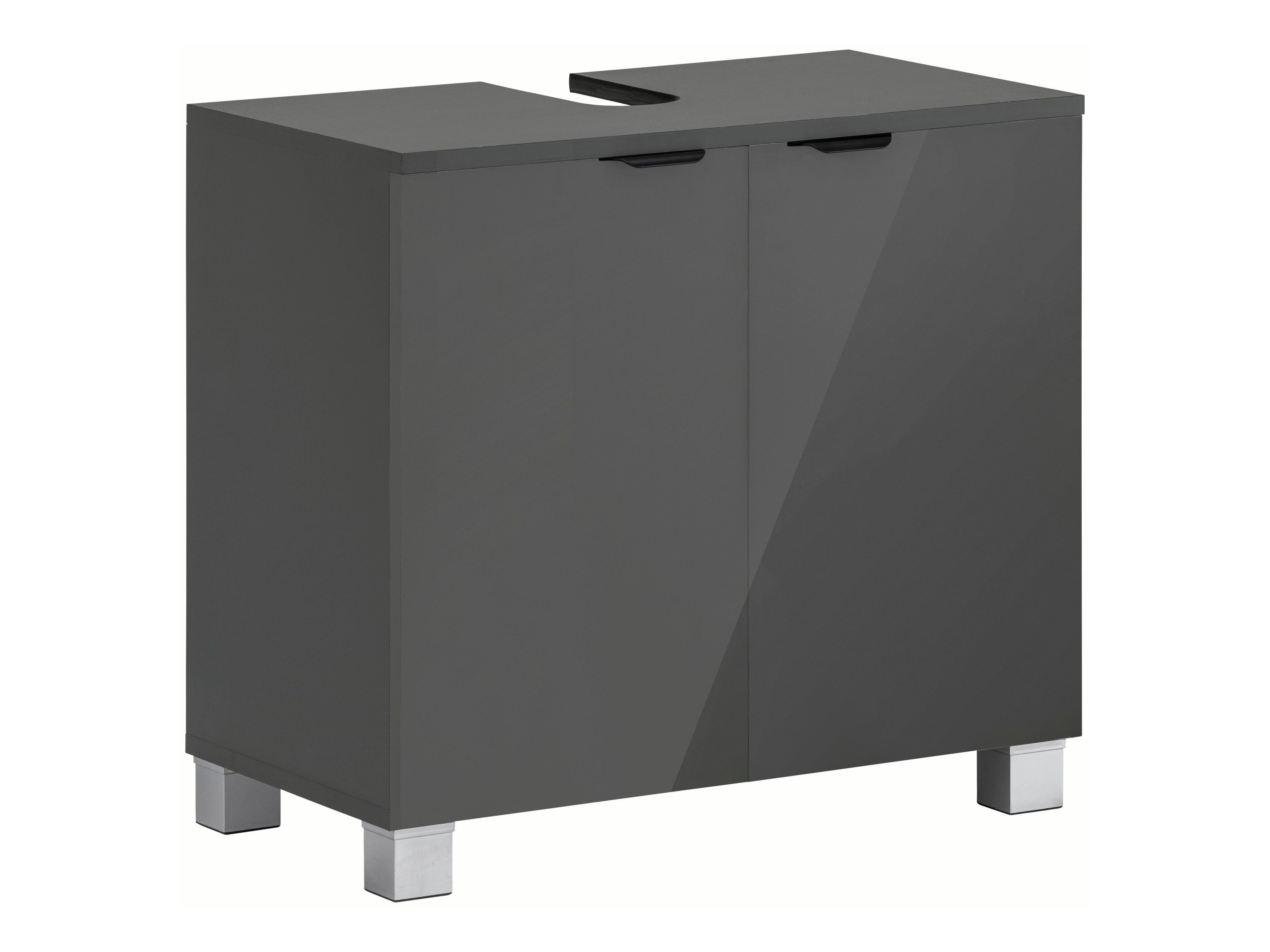 Standing bathroom cabinet for washbasin Tivcore 101 (Grey)