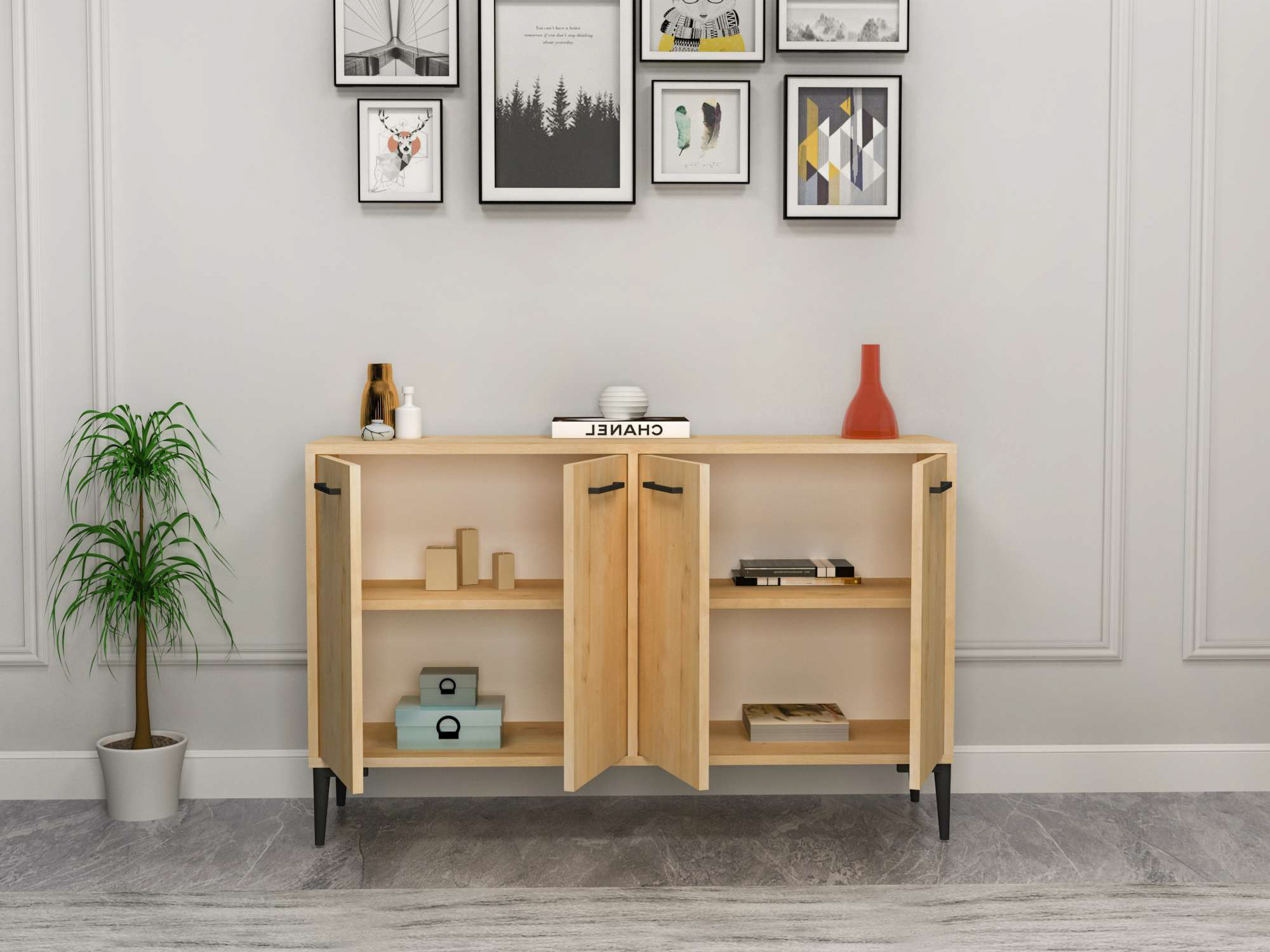 Sideboard Kailua 2832 (Oak)