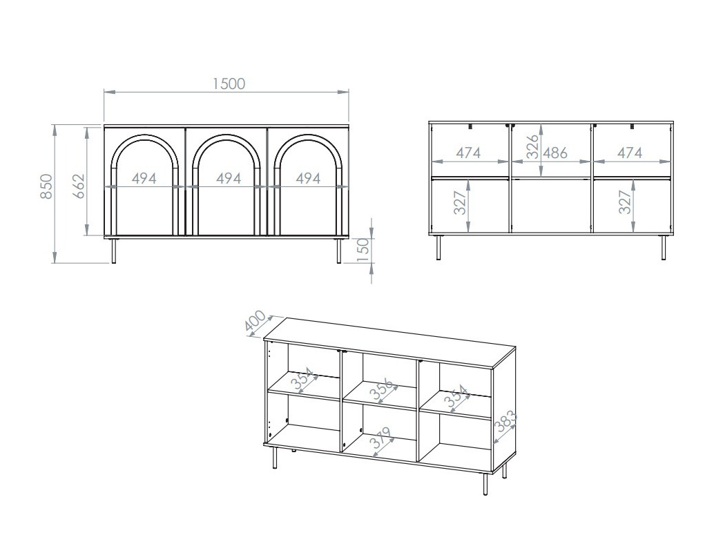 Living room set Tesnova 104