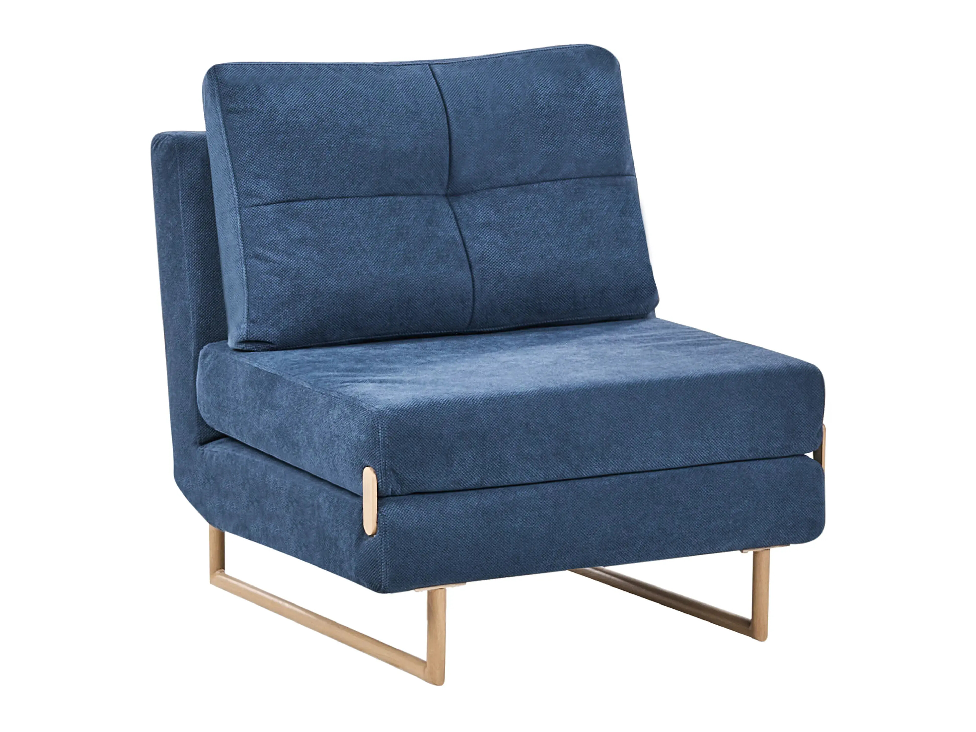Σετ ταπετσαρισμένων επίπλων Berwyn 3406 (Μπλε)