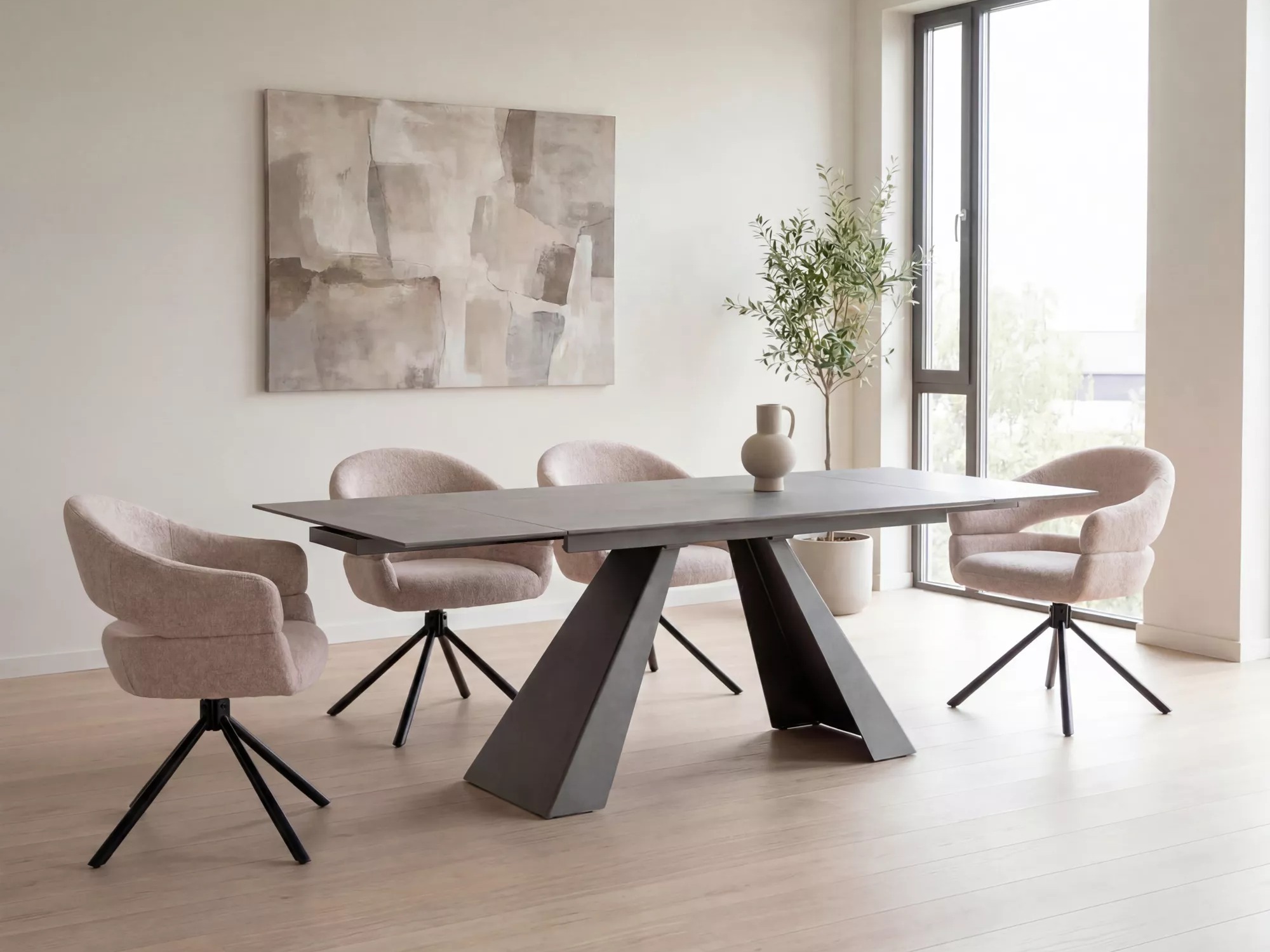 Table Detroit 994 (Grey marble)