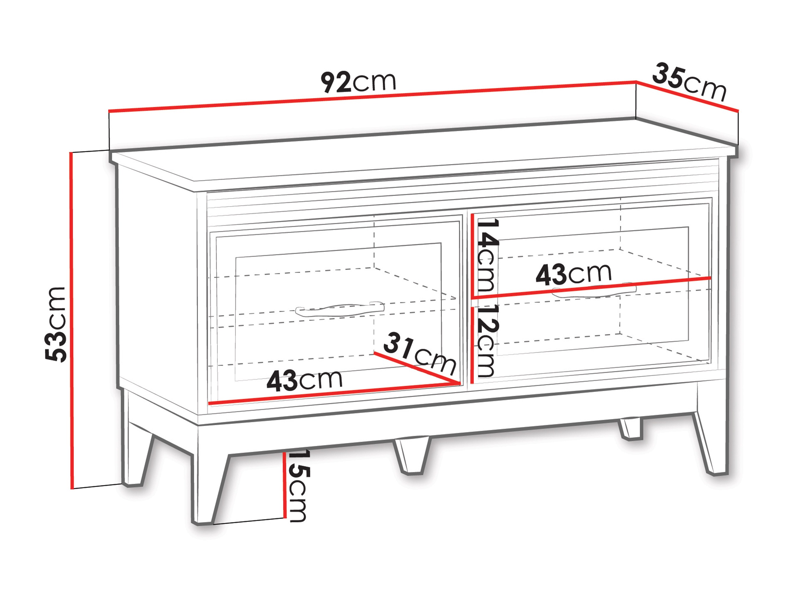 Shoe cabinet Sonfera 122