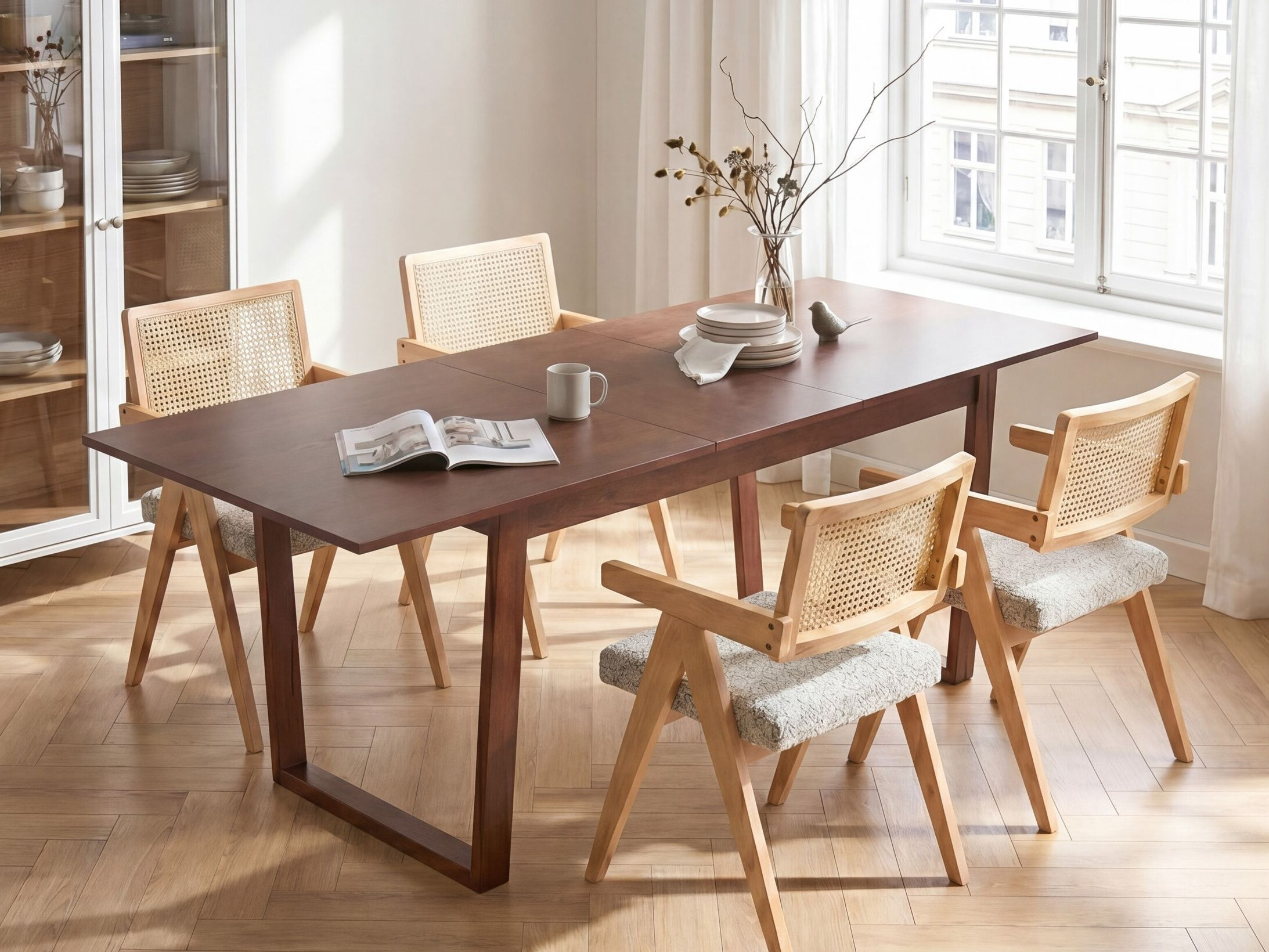 Table Berwyn 3412 (Dark wood)