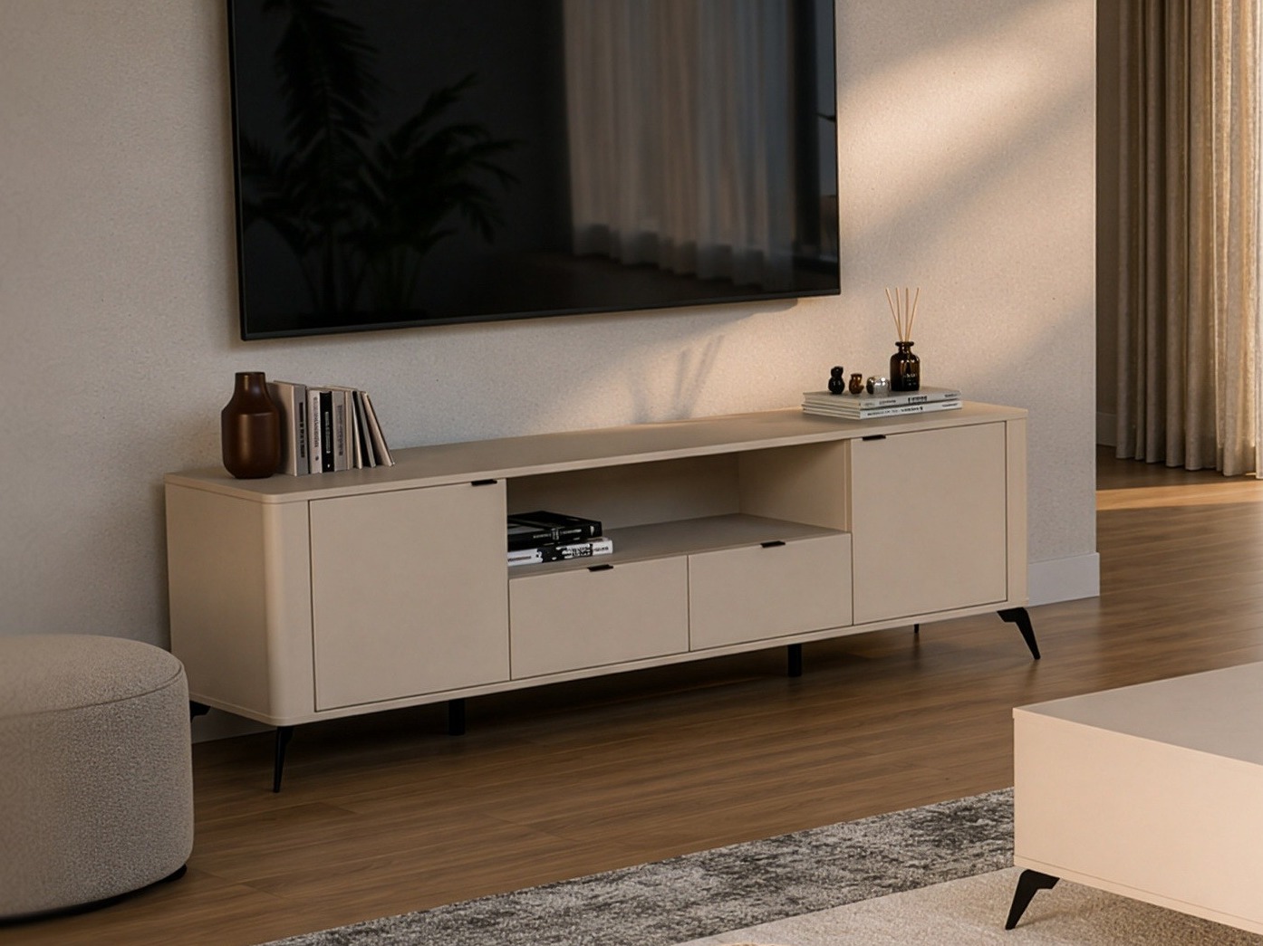 TV stand Soavie 108 (Cashmere)
