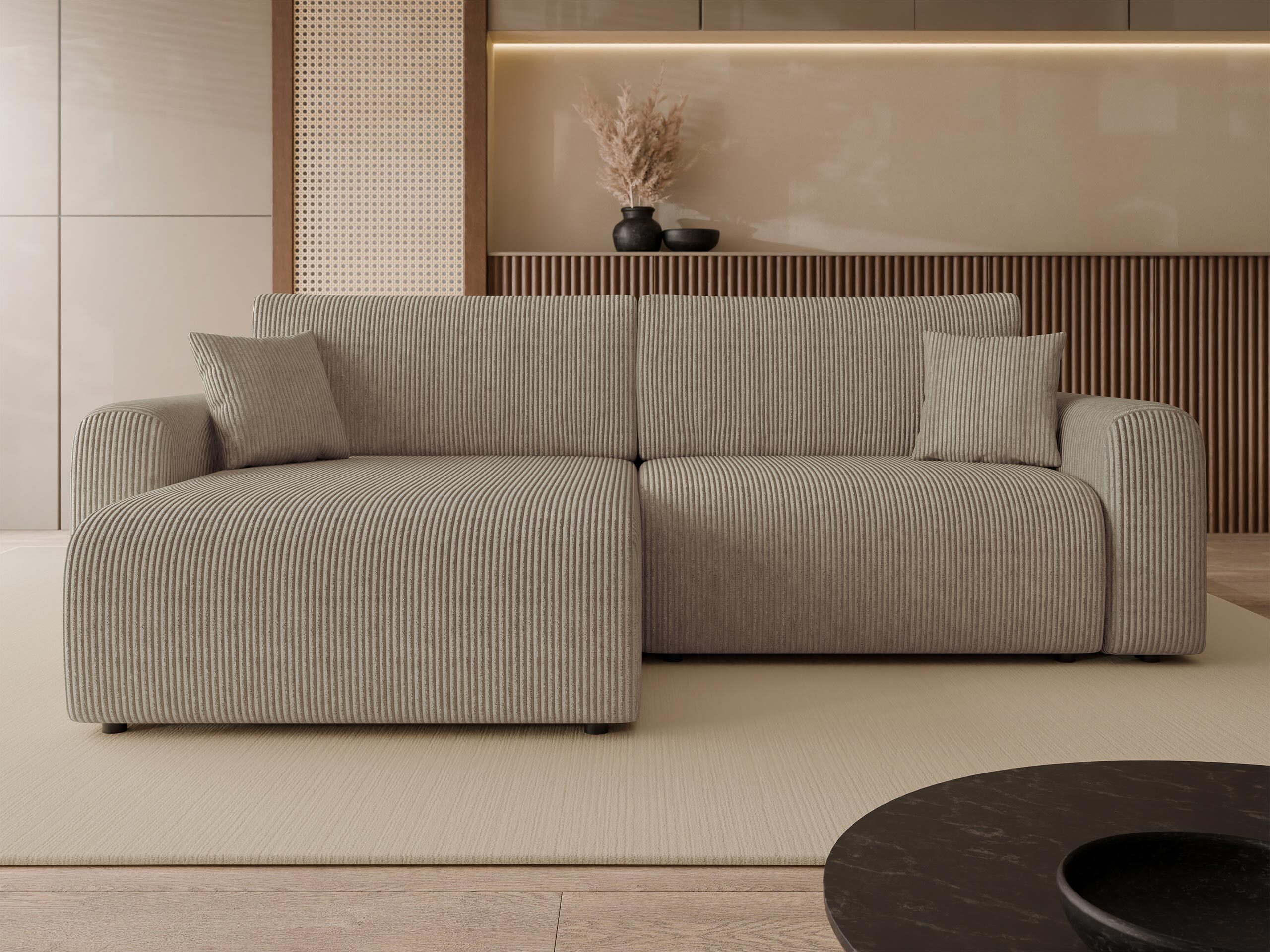 Γωνιακός Καναπές Luxum (Poso 02)