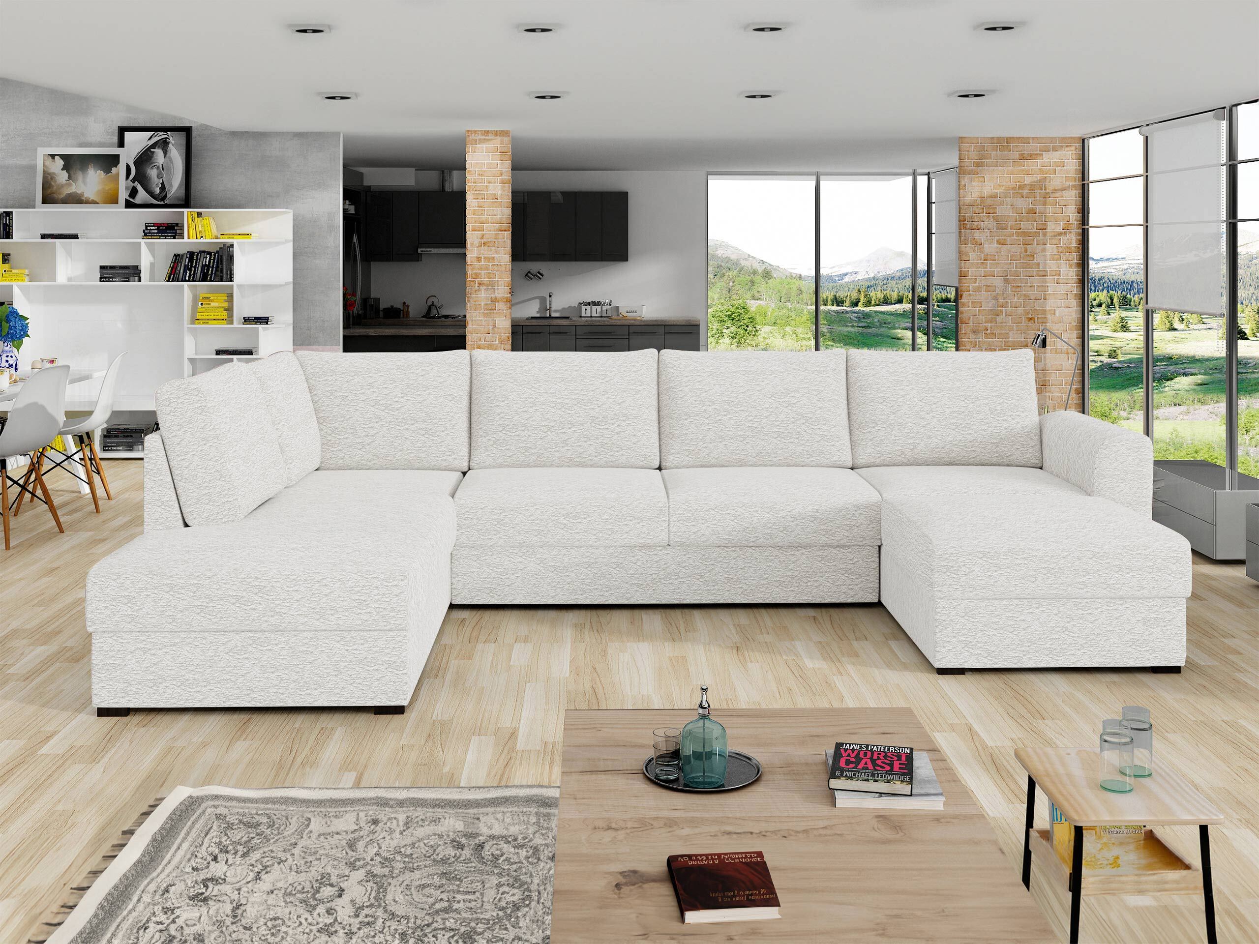 Γωνιακός Καναπές Comfivo Flumen II (Abriamo 04)