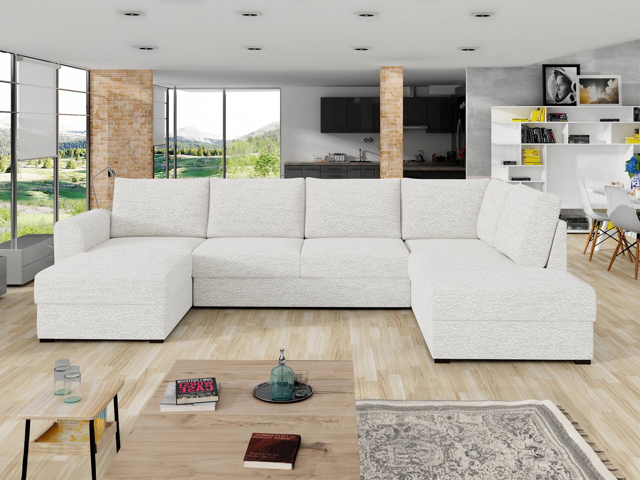 Γωνιακός Καναπές Comfivo Flumen II (Abriamo 04)