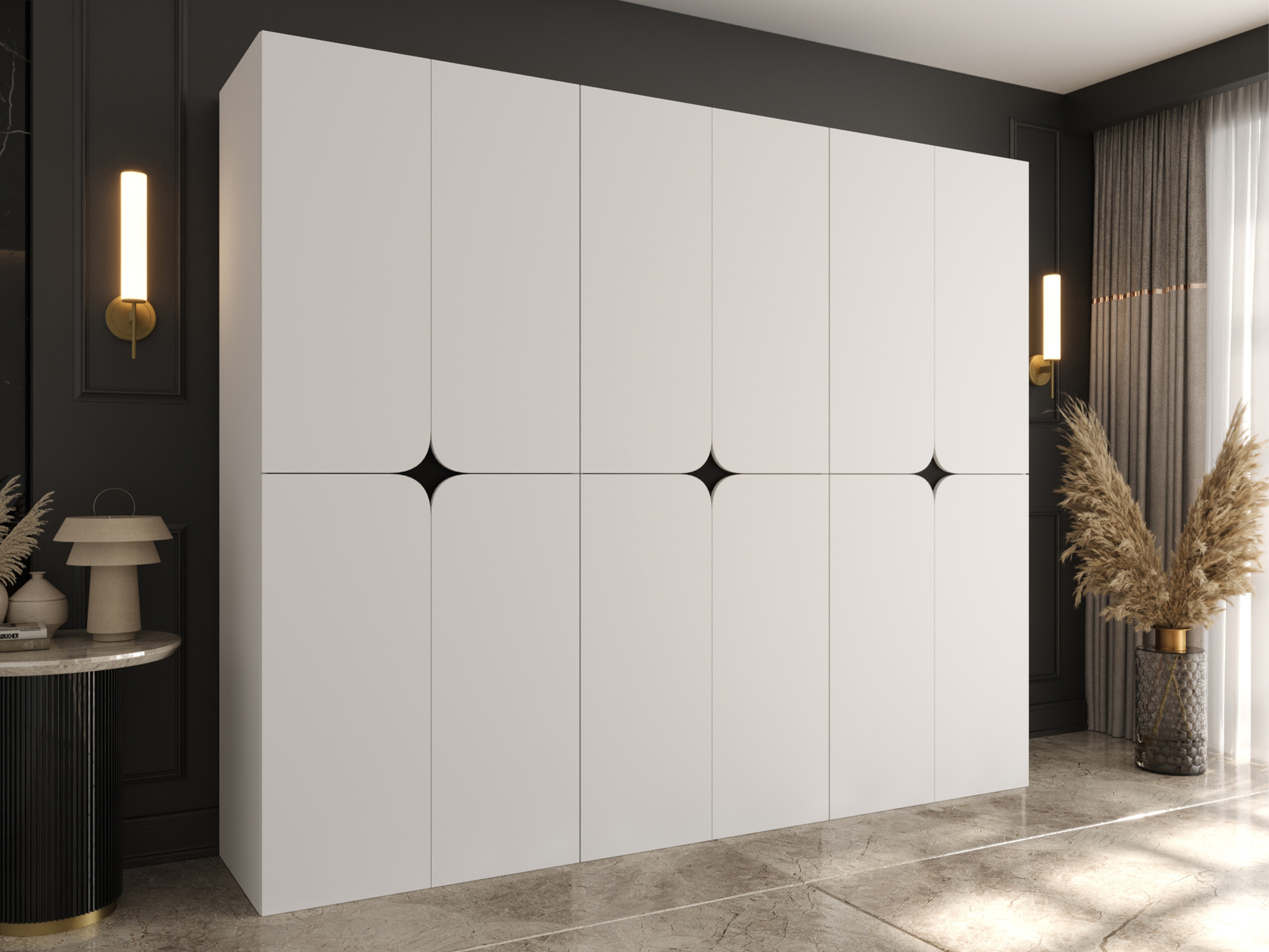 Ντουλάπα Hartford 648 (Άσπρο)