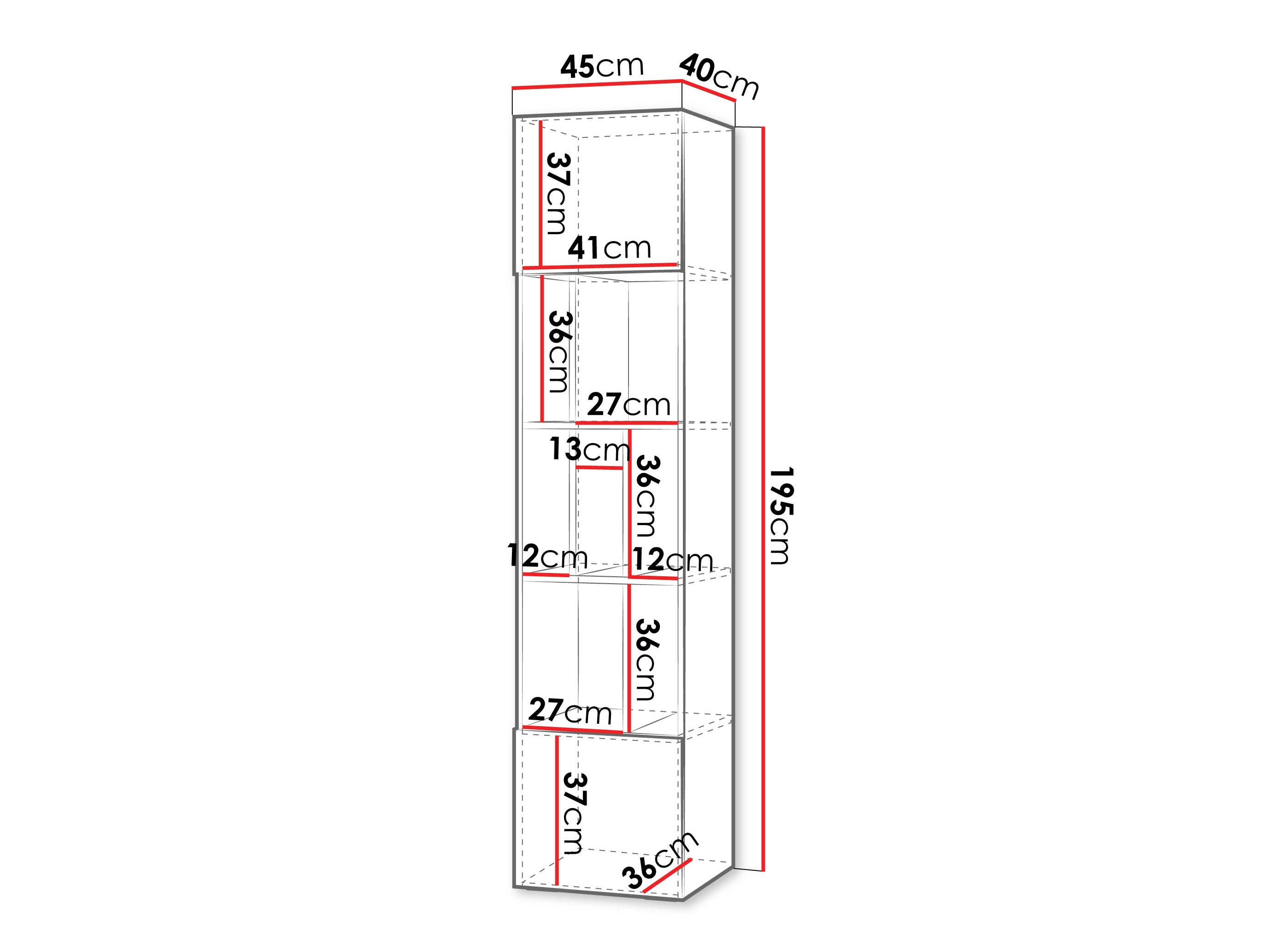 Βιβλιοθήκη Etruva 103 (Μπλε)
