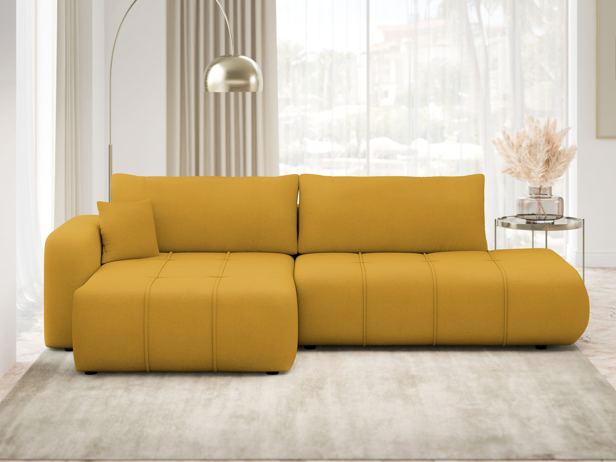 Γωνιακός Καναπές Comfivo Laurus III (Velo 626)