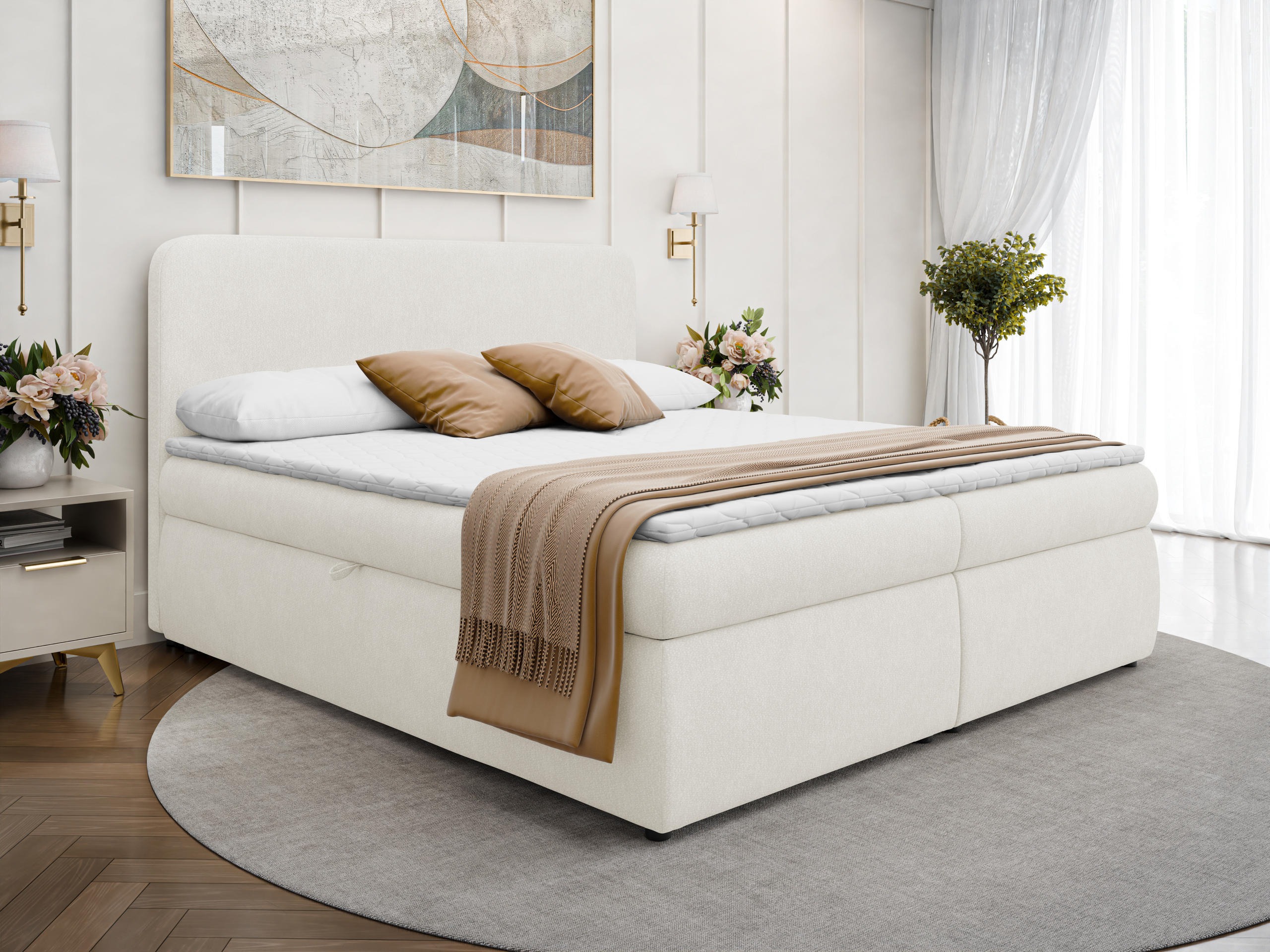 Κρεβάτι continental Portage 111 (Vibe 03)