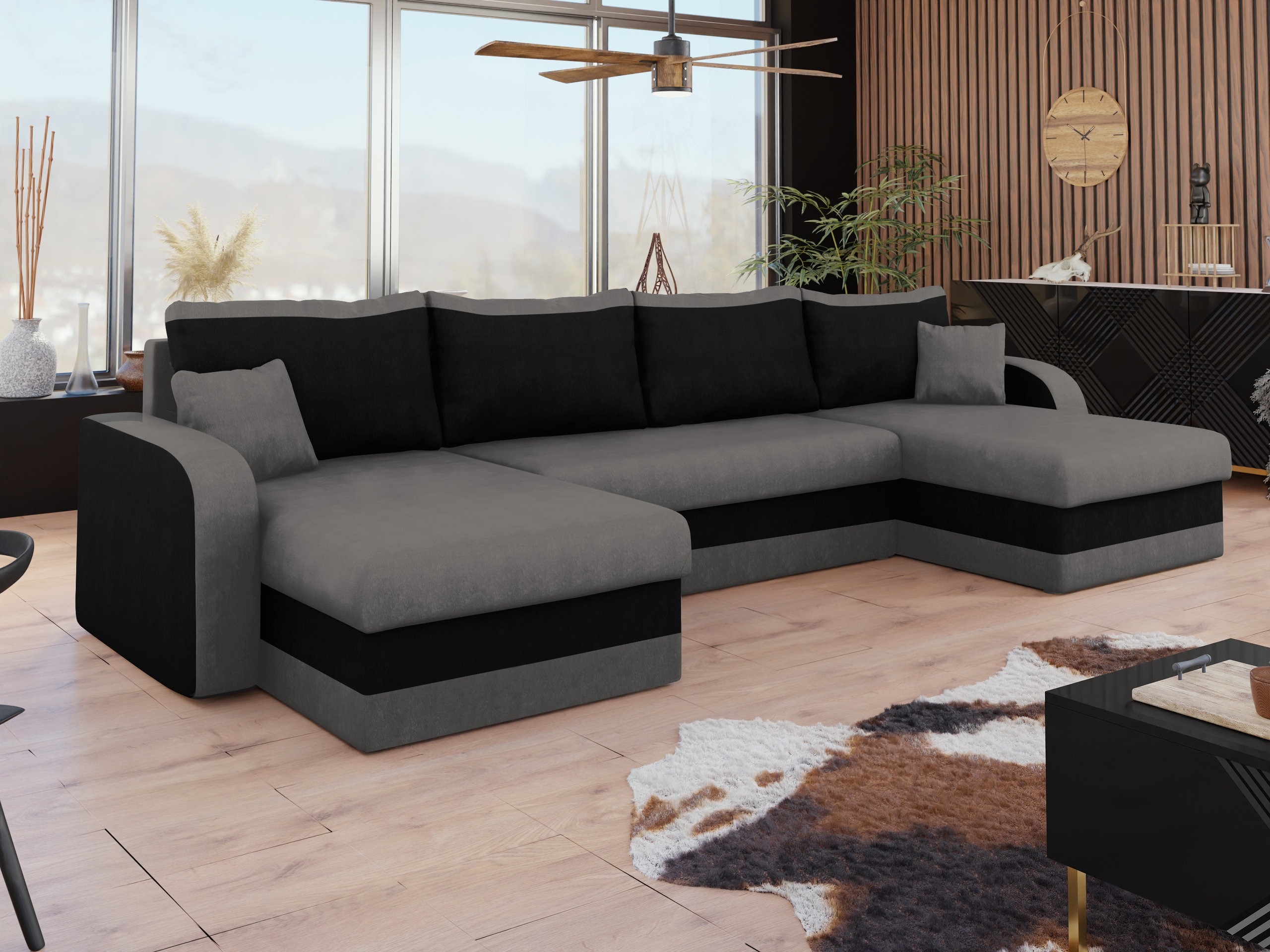 Γωνιακός Καναπές Comfivo Melissa IV (Alova 36 + Alova 04)