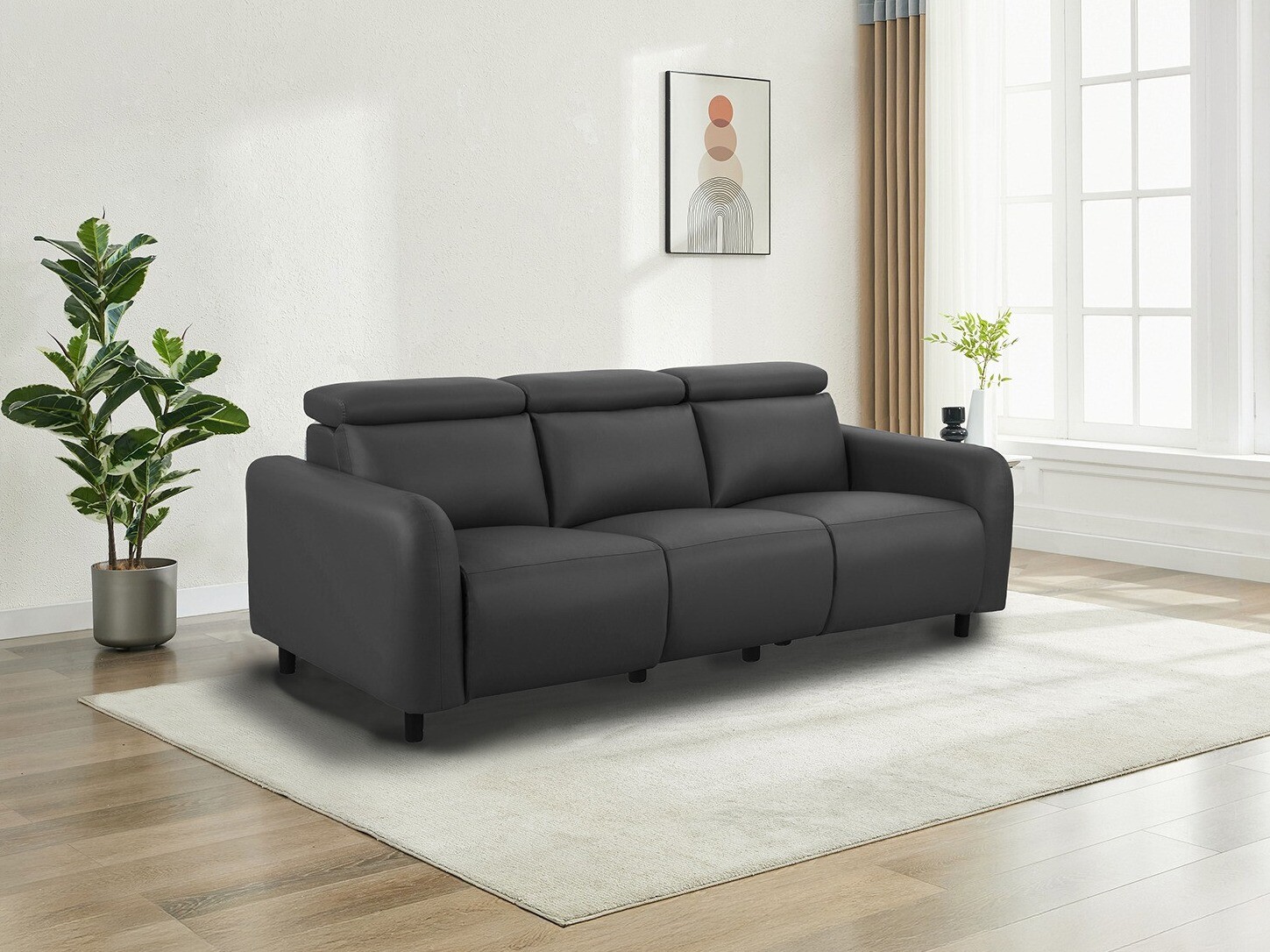 Καναπές Revbena 102 (Γκρι)
