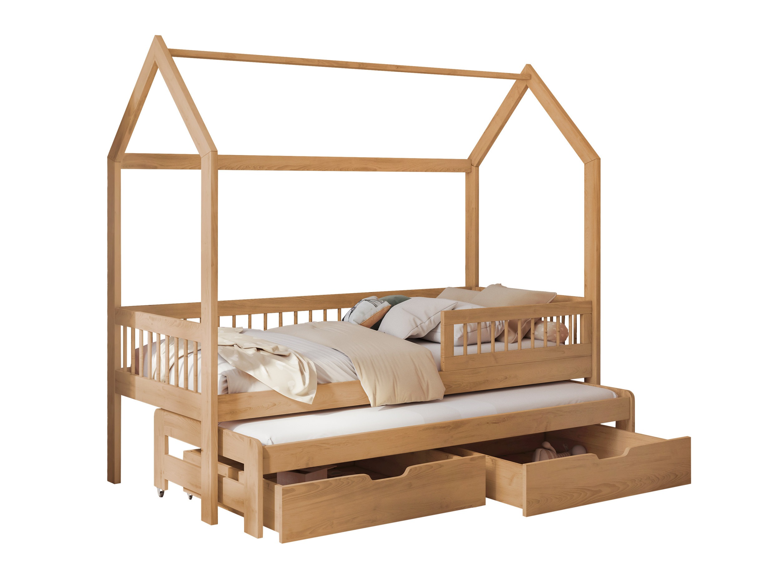 Κρεβάτι Henderson 166 (Οξιά)