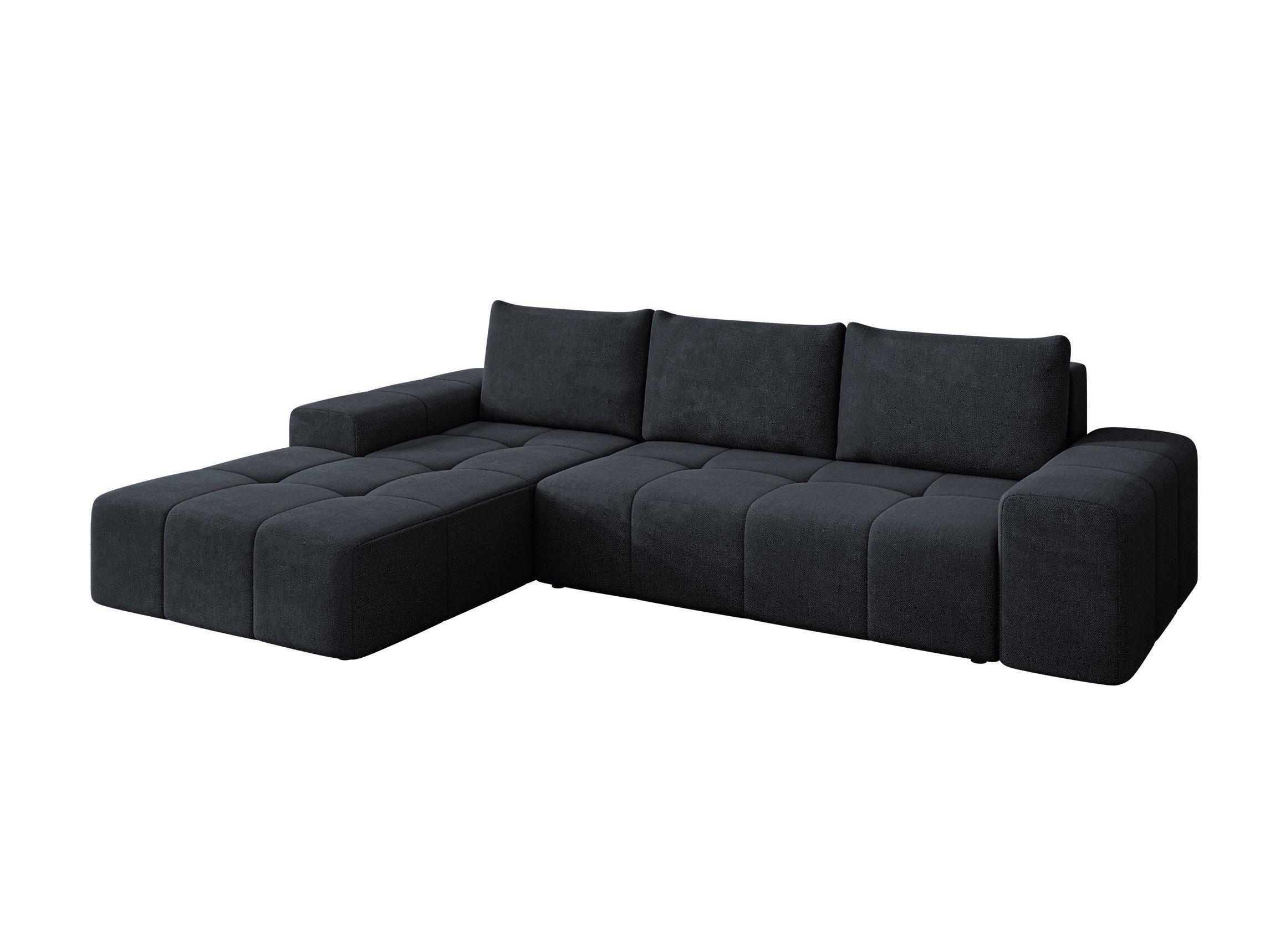 Γωνιακός Καναπές Comfivo 591 (Spirit Black)