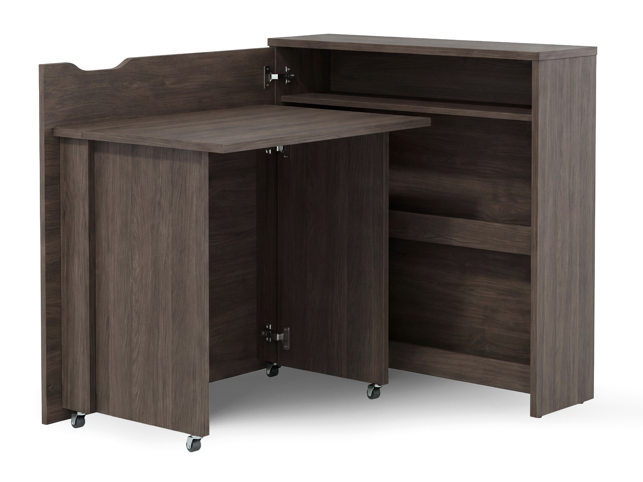Γωνιακό γραφείο Concept Lenart II (Σκούρα δρυς)