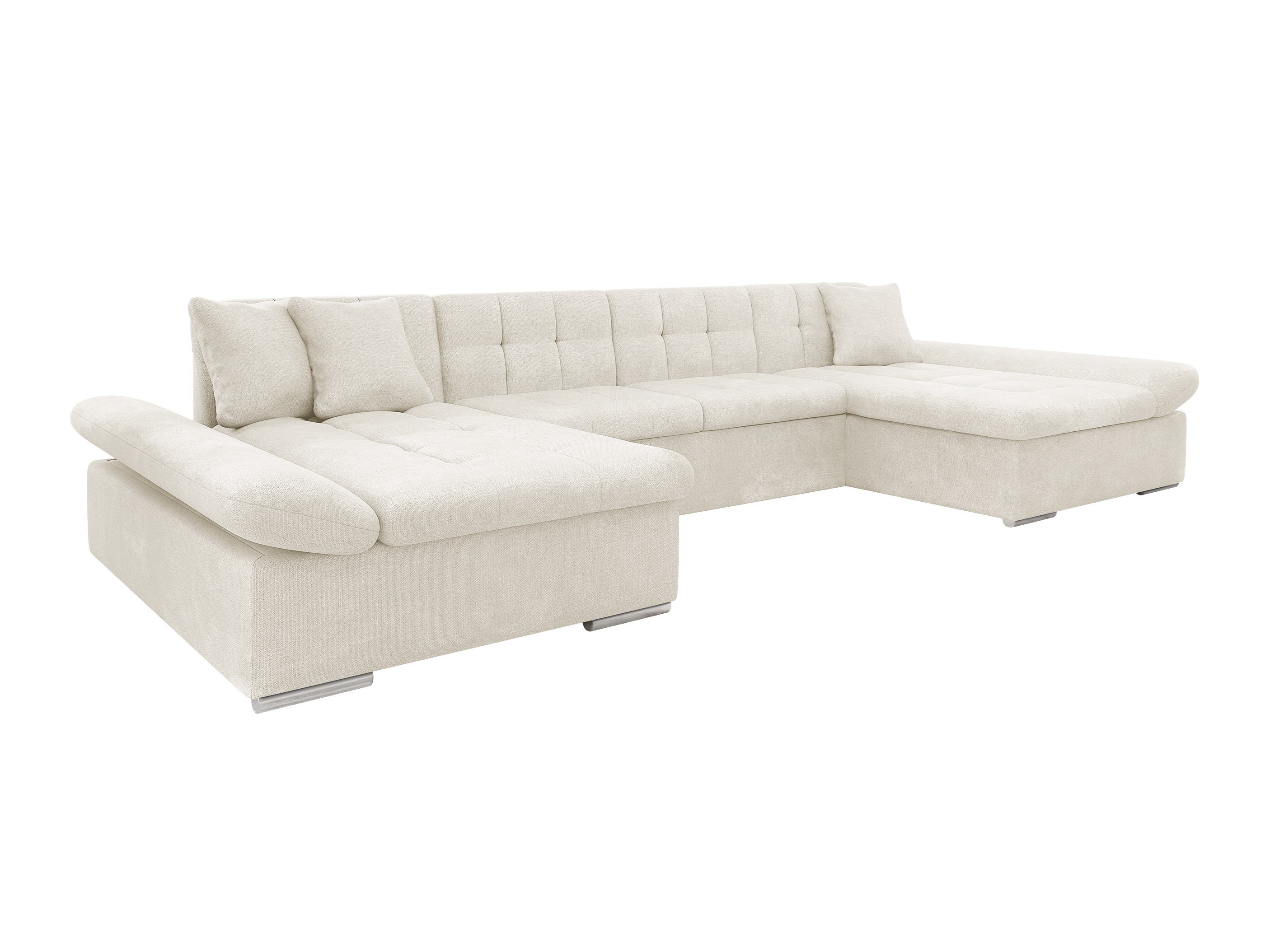 Γωνιακός Καναπές Comfivo Ficus (Spirit White)
