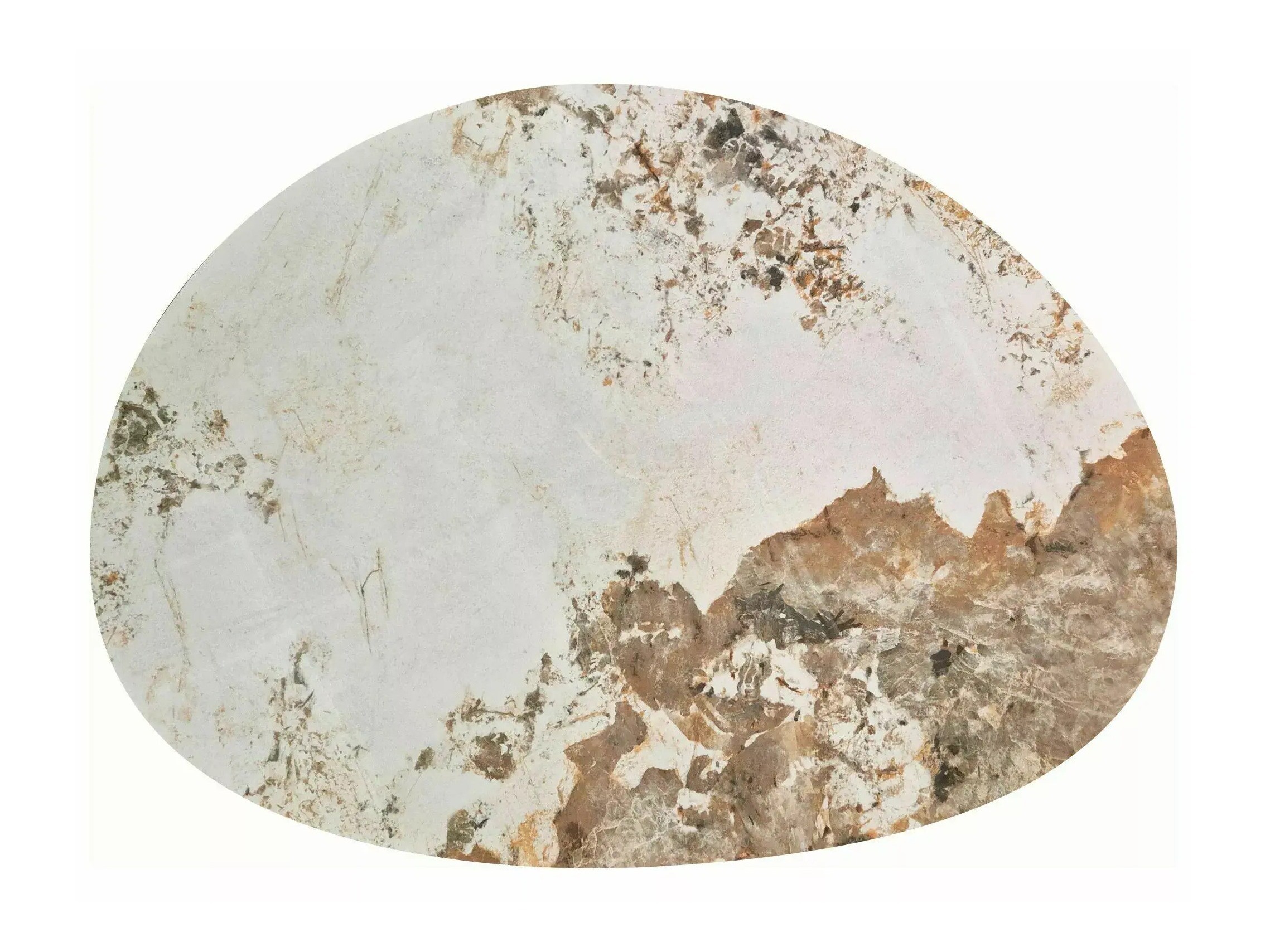 Τραπεζάκι σαλονιού Detroit 1064 (Μοτίβο πέτρας + Σκούρο καρυδί)