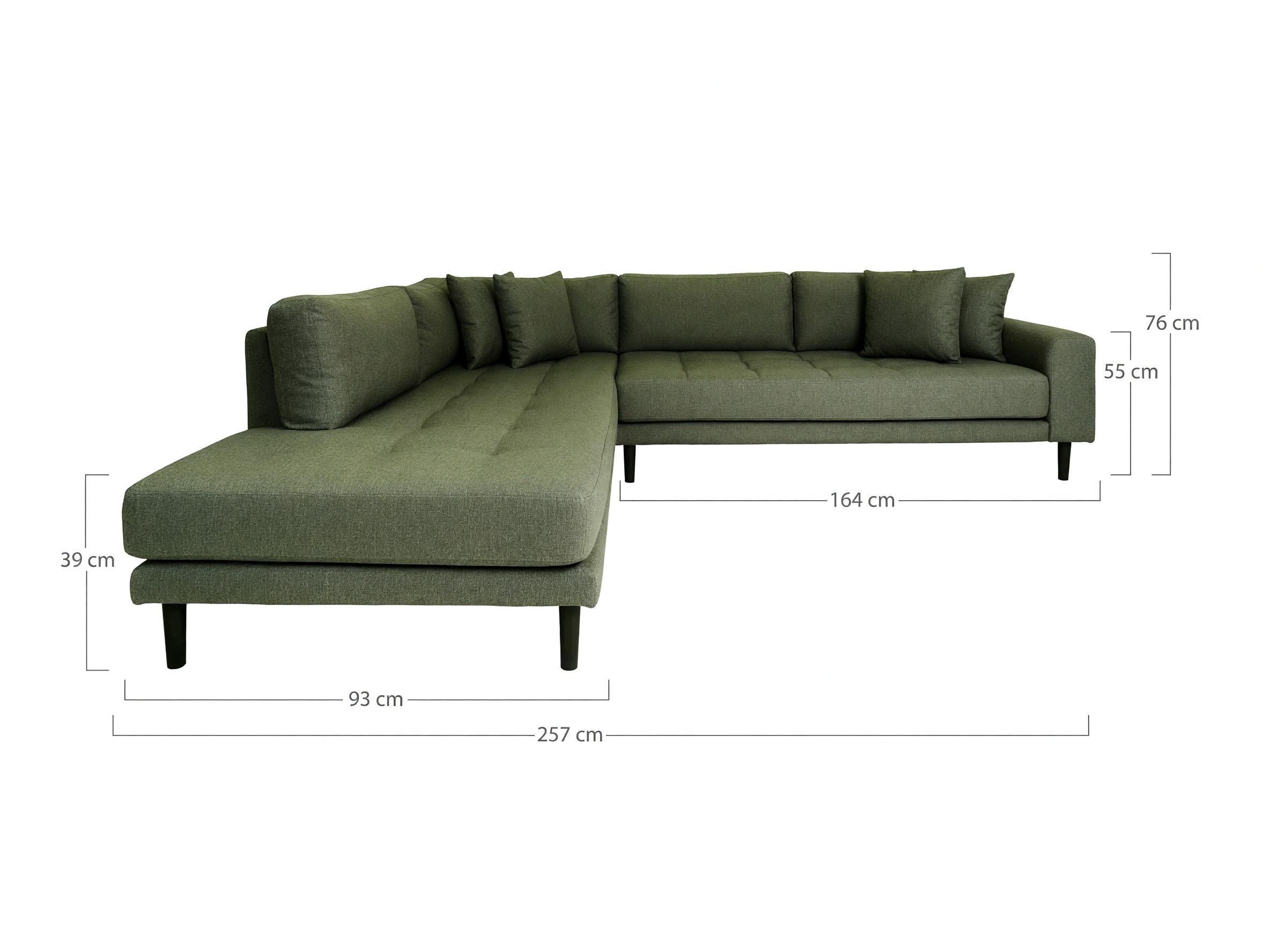 Γωνιακός Καναπές Brea 405 (HN1020)