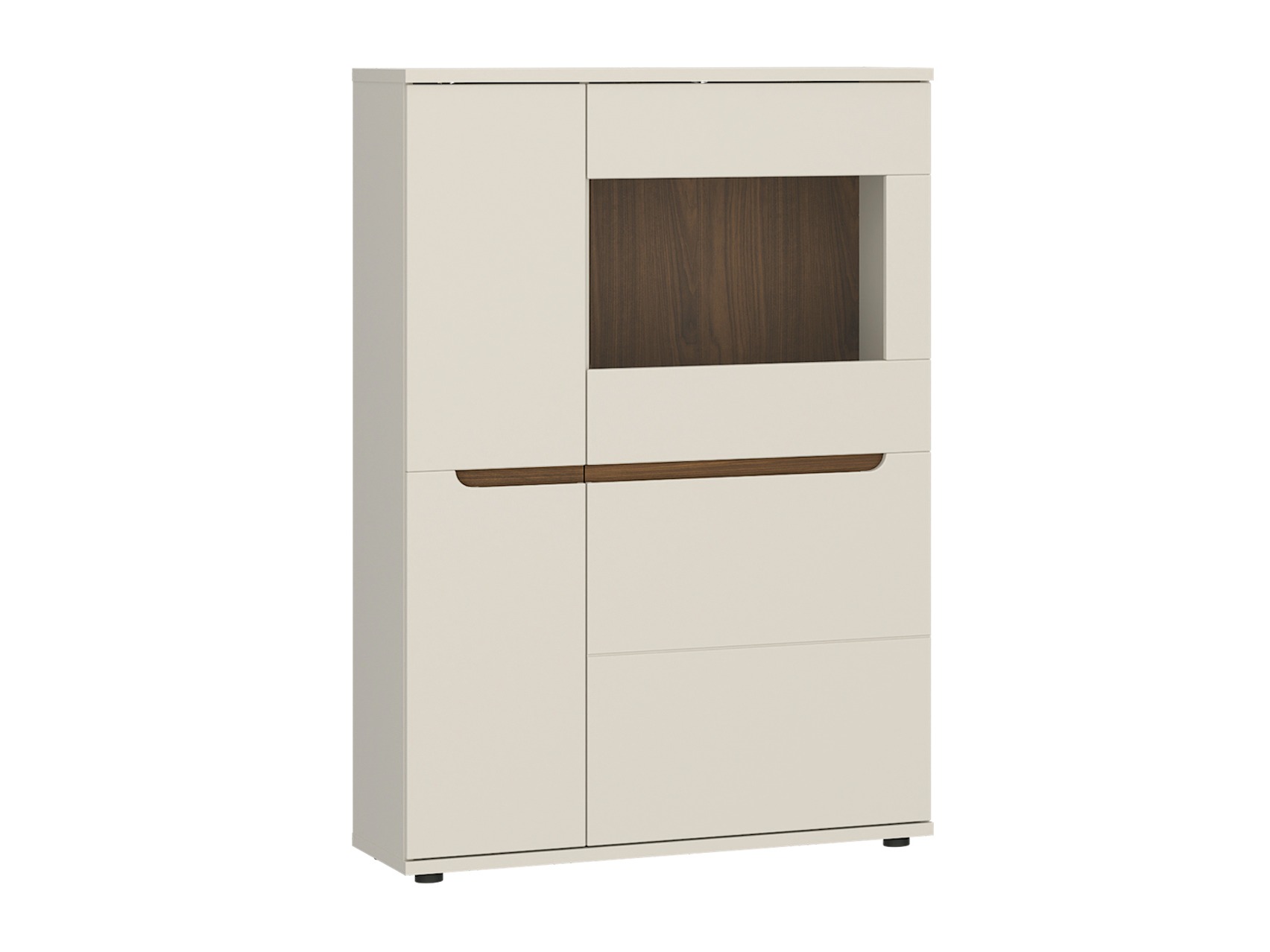 Μπουφέ Deldori 102 (Κασμίρι + Καρυδί)