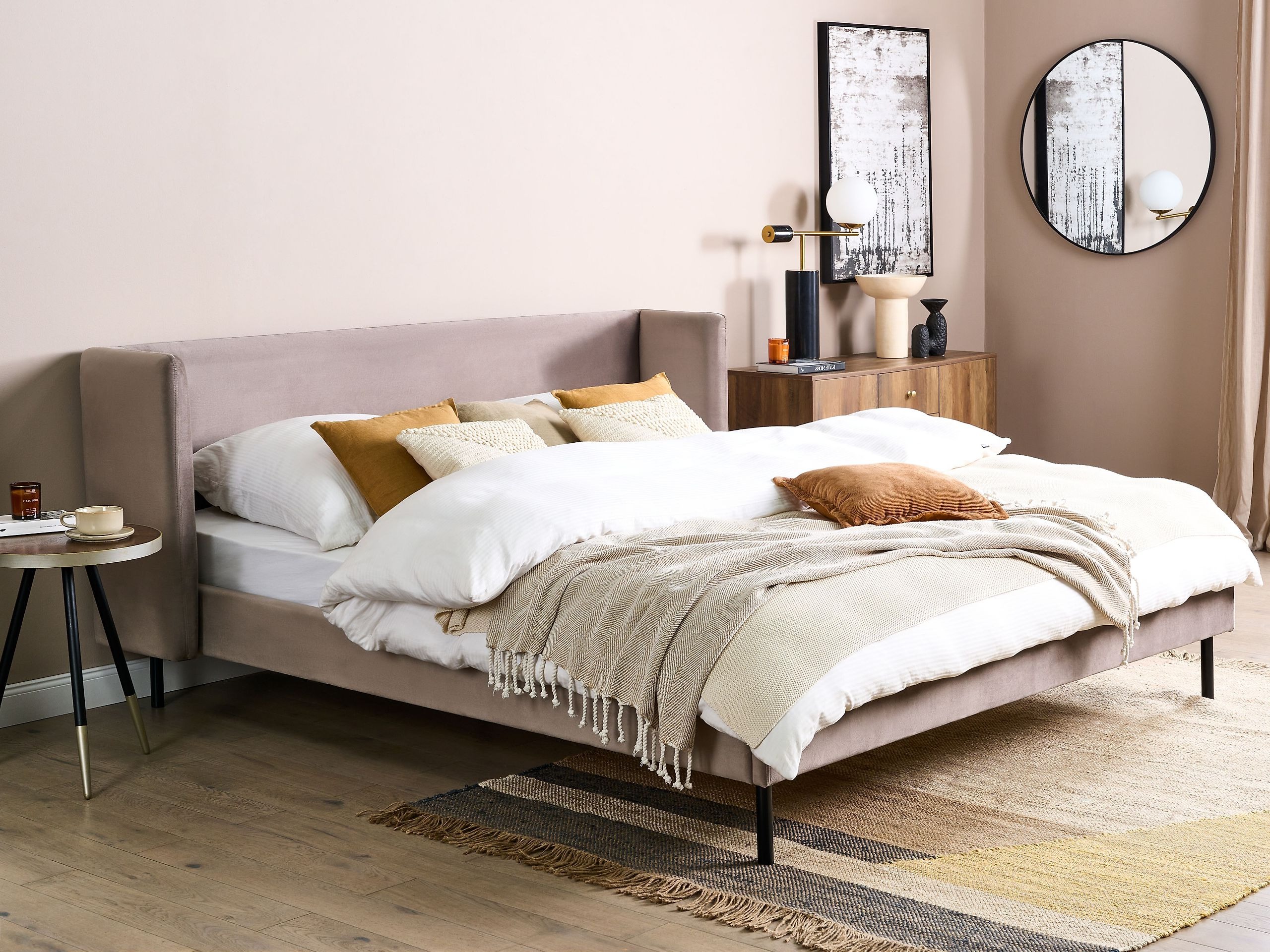 Κρεβάτι Berwyn 656 (Taupe)