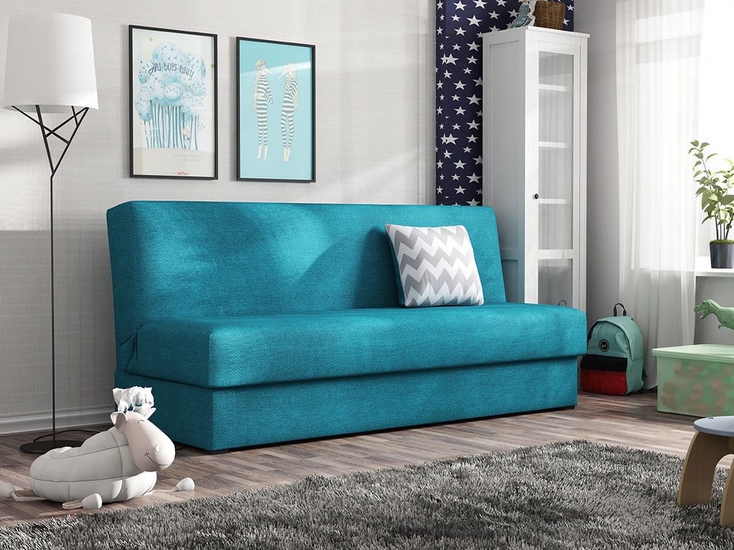 Sofa bed Columbus 119 (Enjoy 17 + Grey pattern)