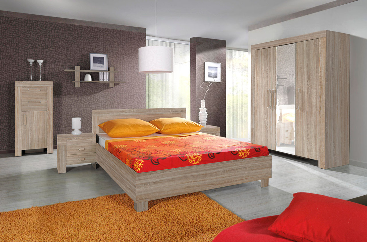 Bed Melfeli 119 (Sonoma oak)